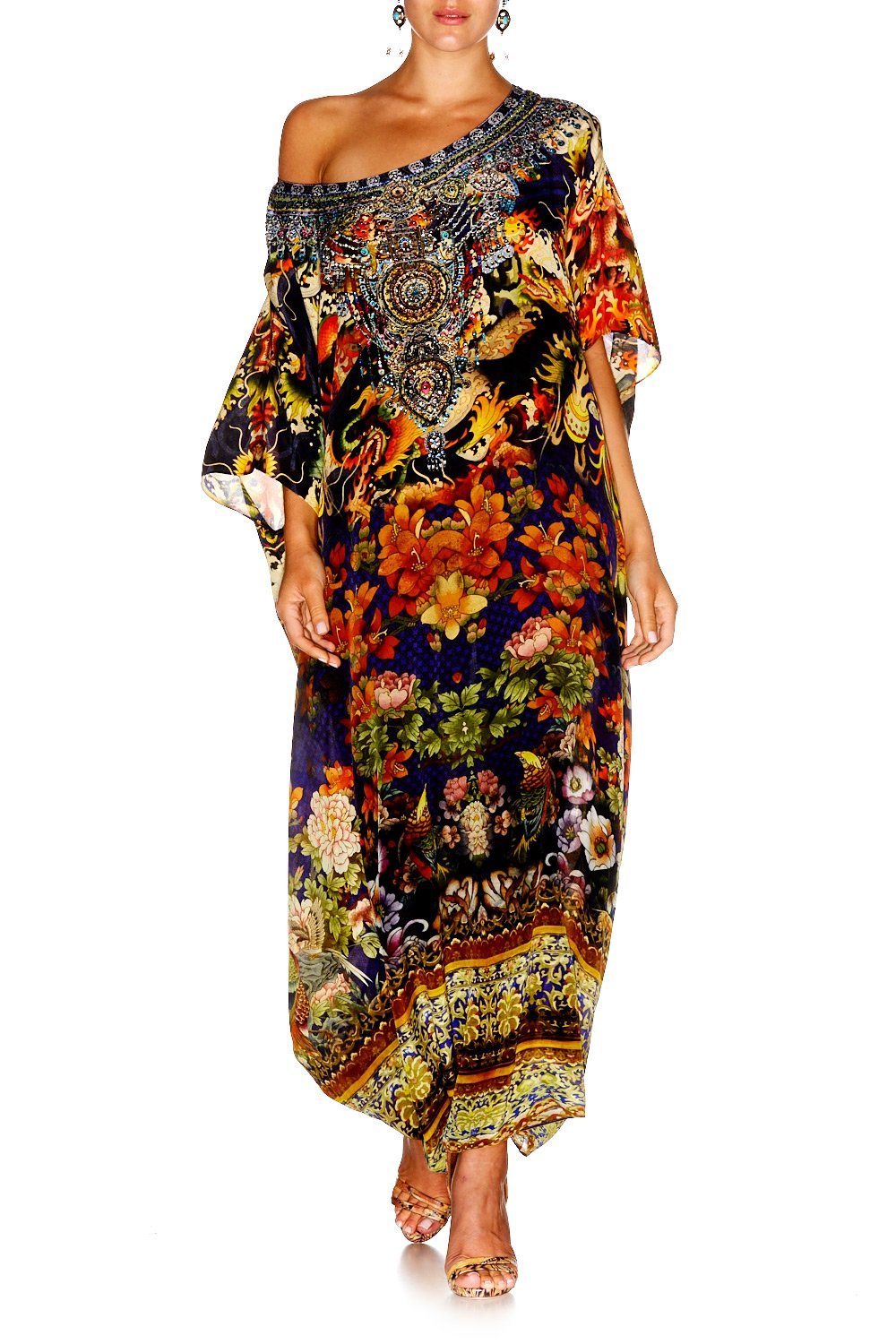 PHOENIX RISE ROUND NECK KAFTAN