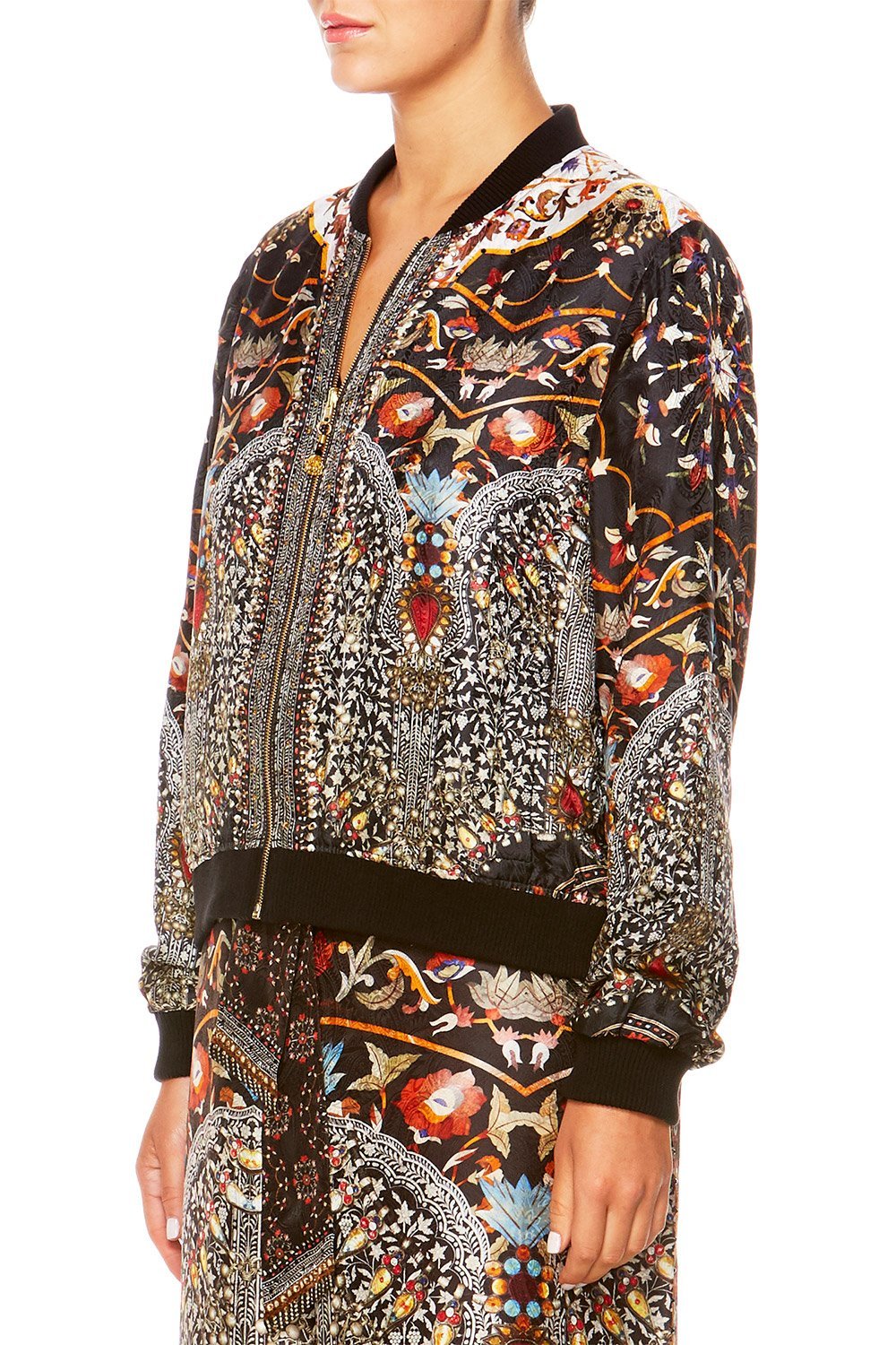 CHAMBER OF REFLECTIONS REVERSABLE BOMBER JACKET