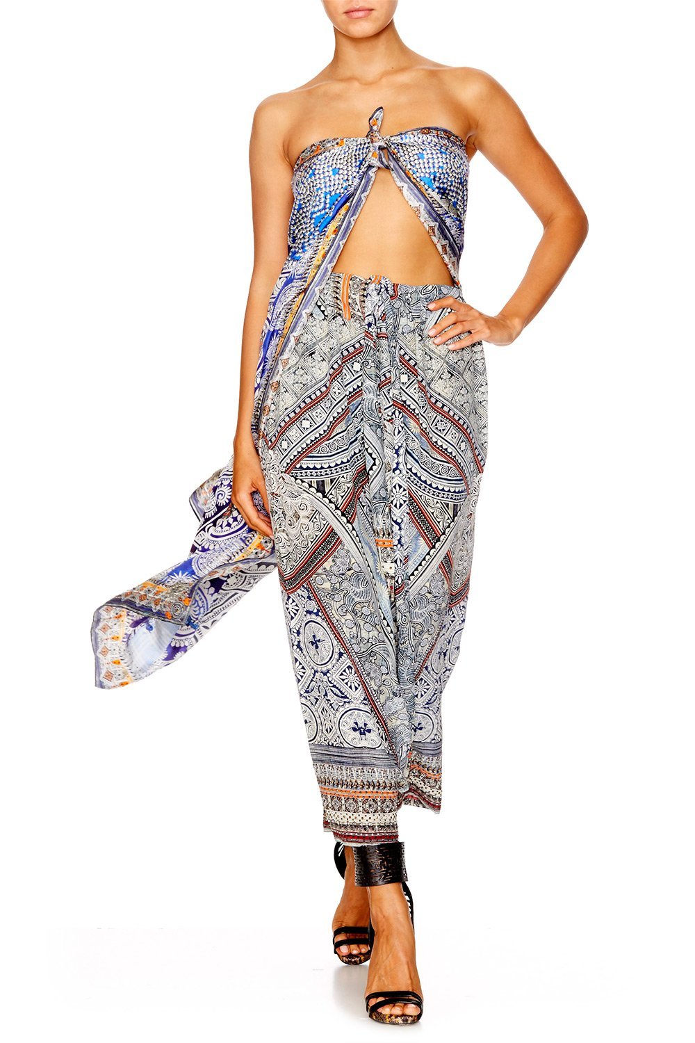 ANTIQUE BATIK HAREM PANTS