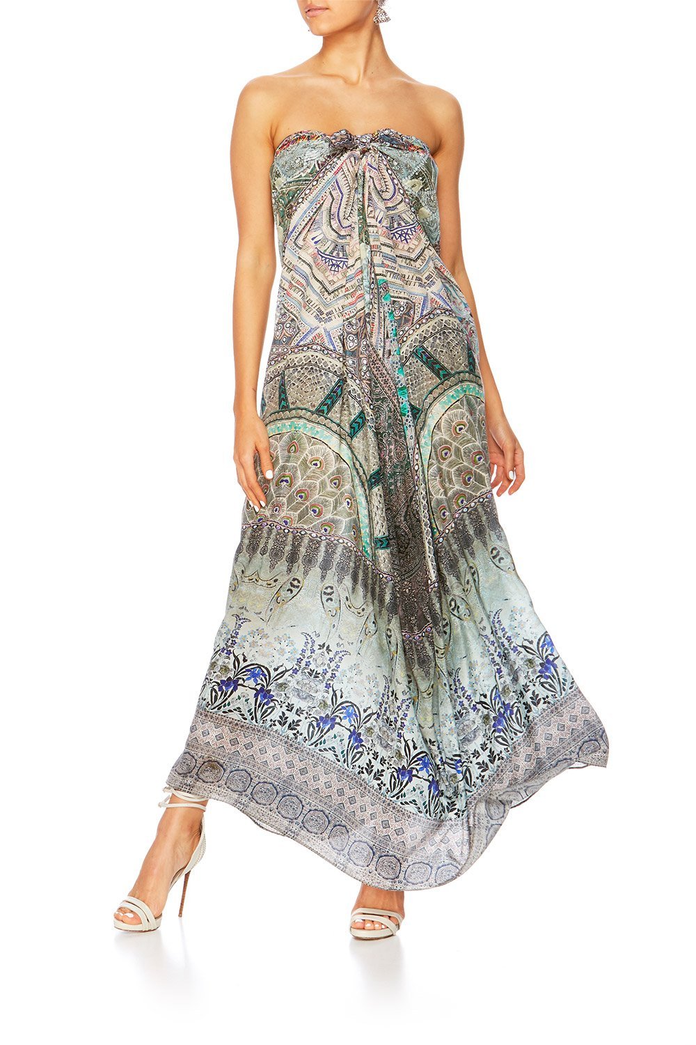 MAMAS HOME ROUND NECK KAFTAN