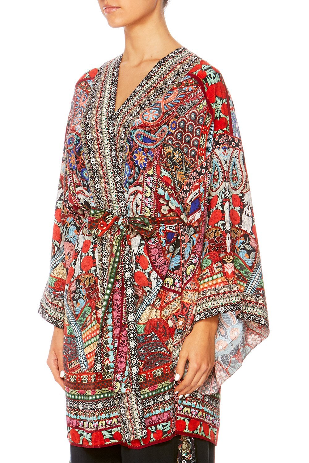 QUEEN ALIKA KIMONO W TIE BELT