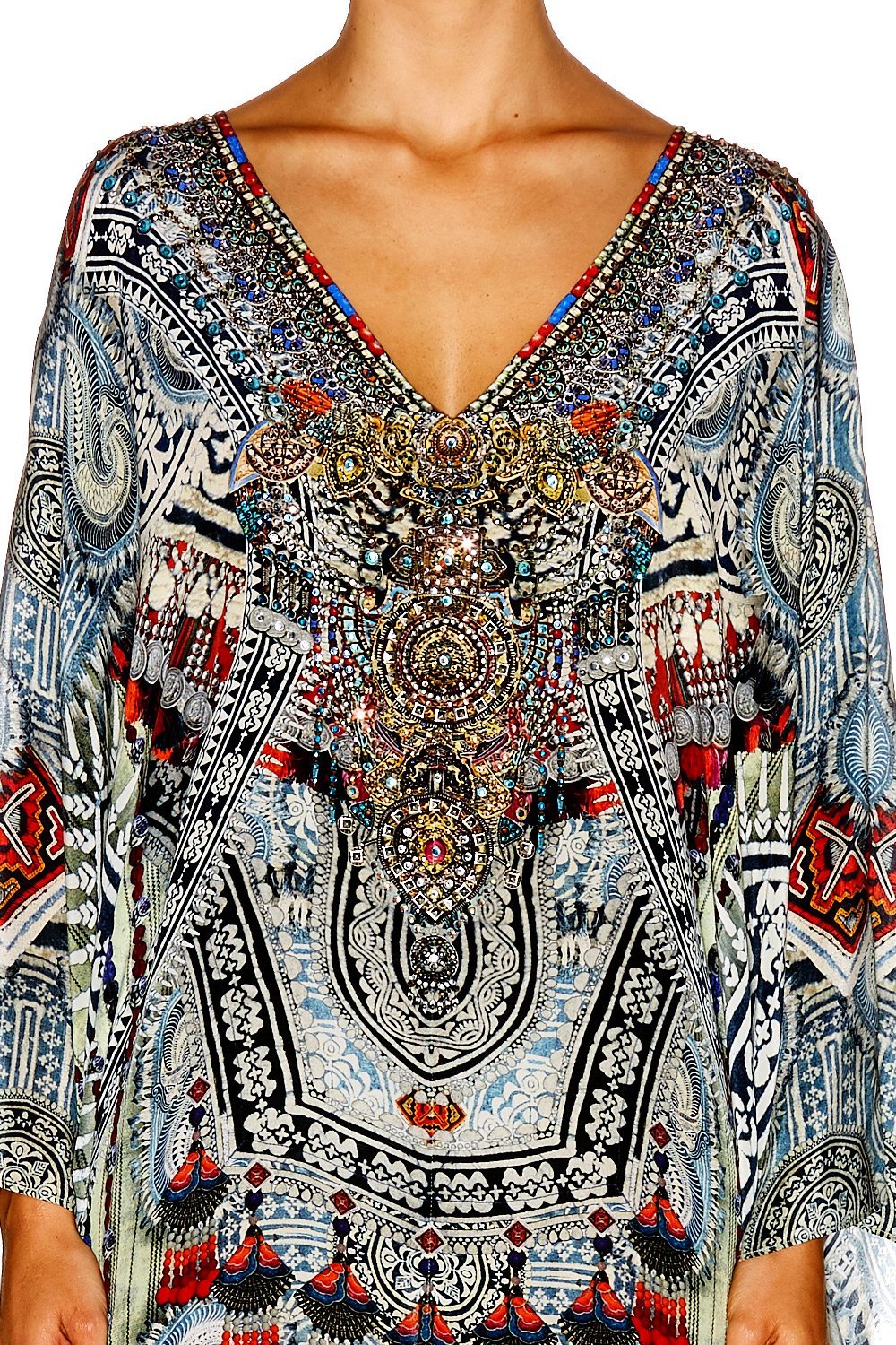 TEACHERS PET SPLIT SHOULDER SHORT KAFTAN