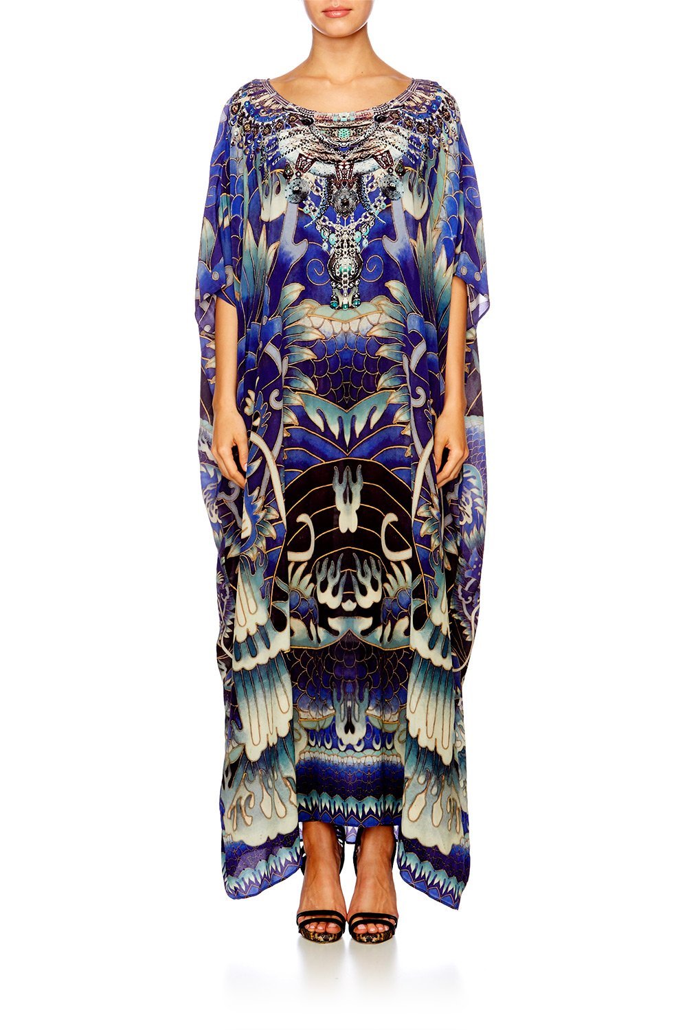 WHATS YOUR POISON ROUND NECK KAFTAN