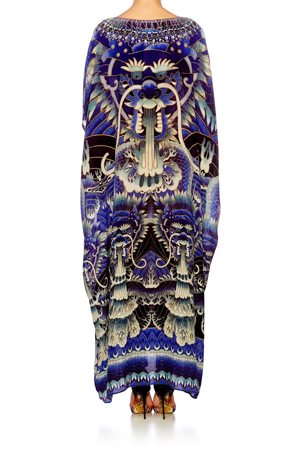 WHATS YOUR POISON ROUND NECK KAFTAN