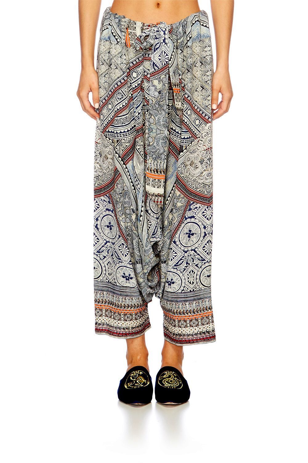 ANTIQUE BATIK HAREM PANTS