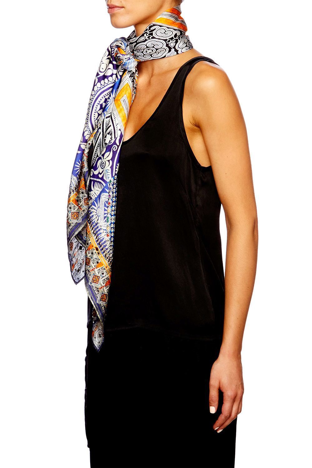 DRESS UP BOX LARGE SQUARE SCARF