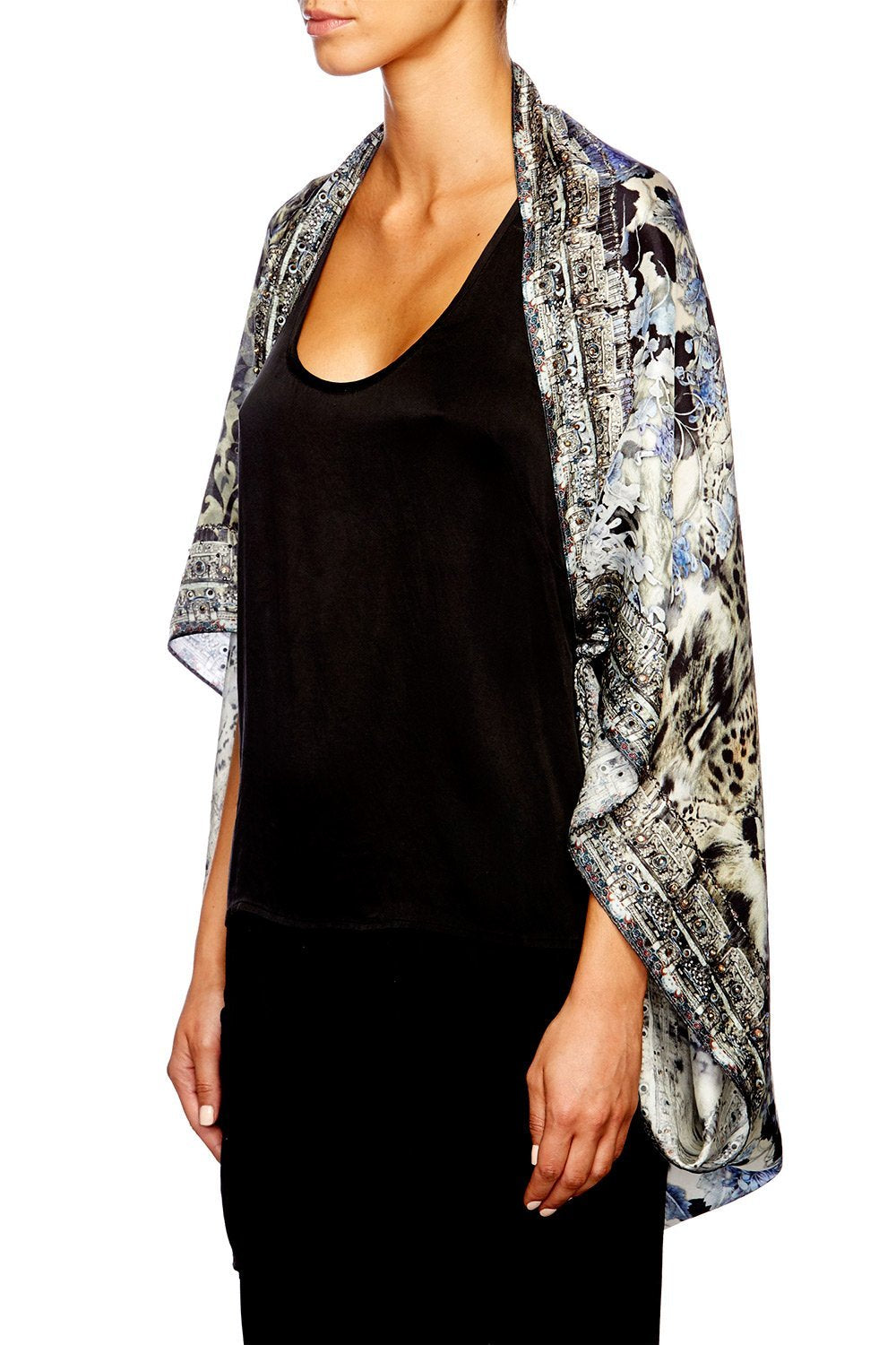 HUSH HUSH LARGE SQUARE SCARF