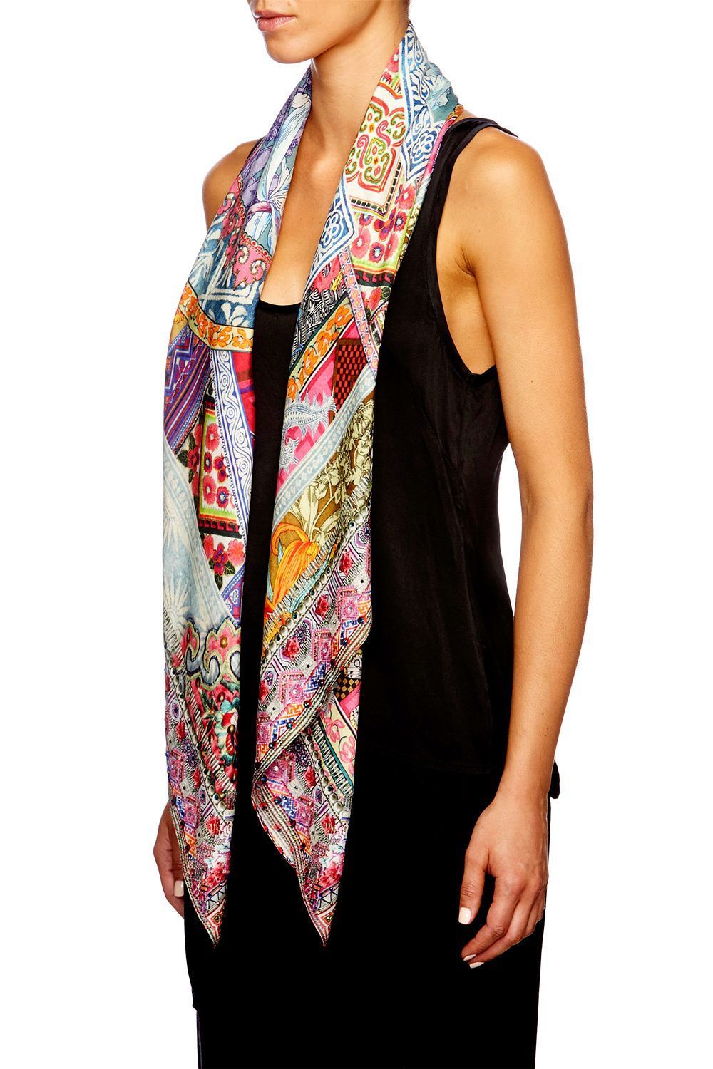 SUNDAY BEST LARGE SQUARE SCARF