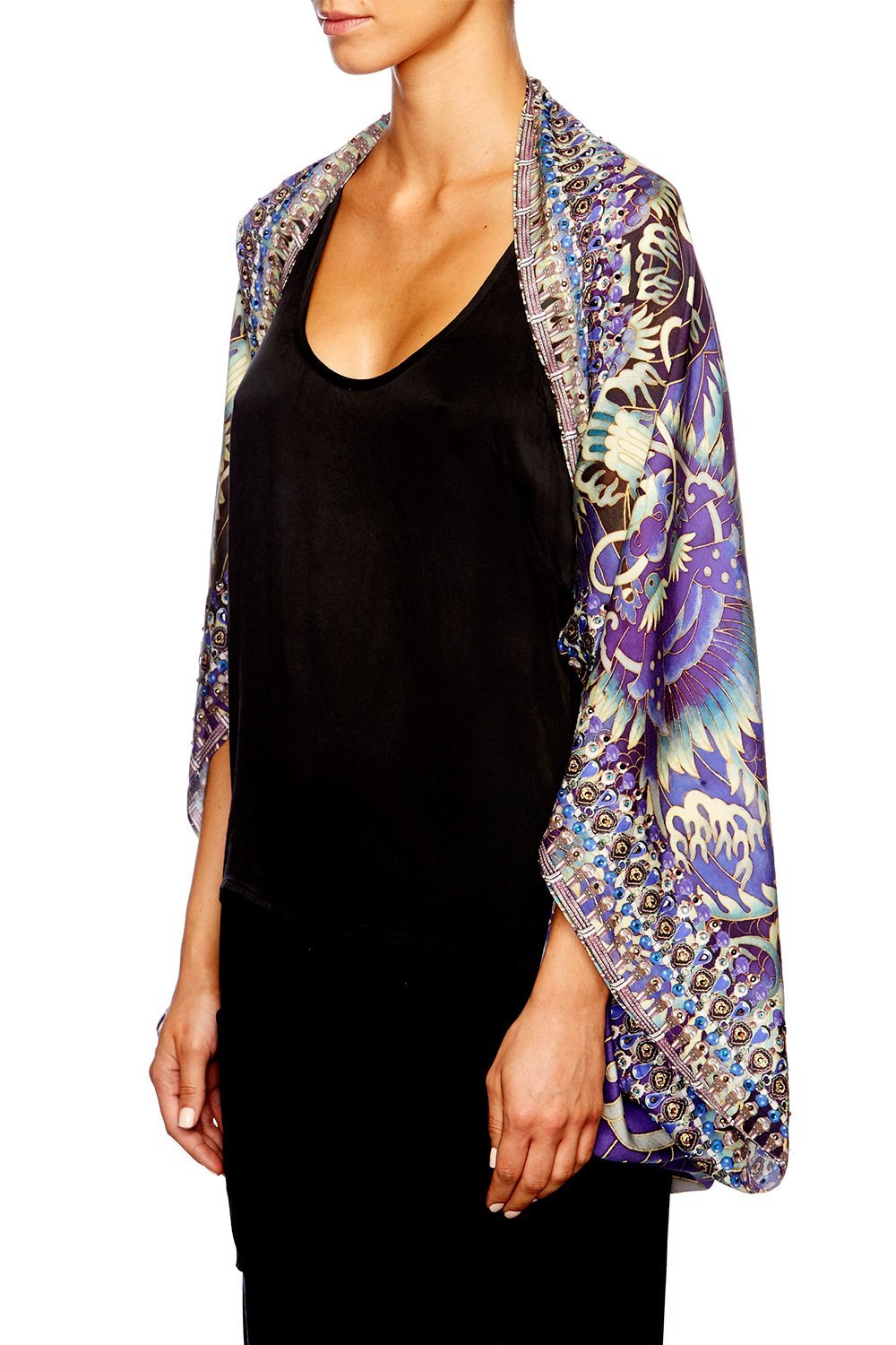 WHAT LARGE SQUARE SCARF