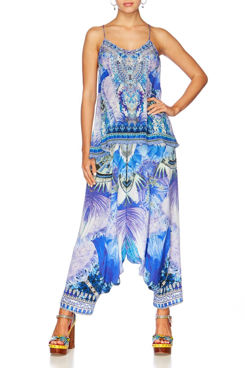 HEARTBEATS DRUMBEATS HAREM PANTS