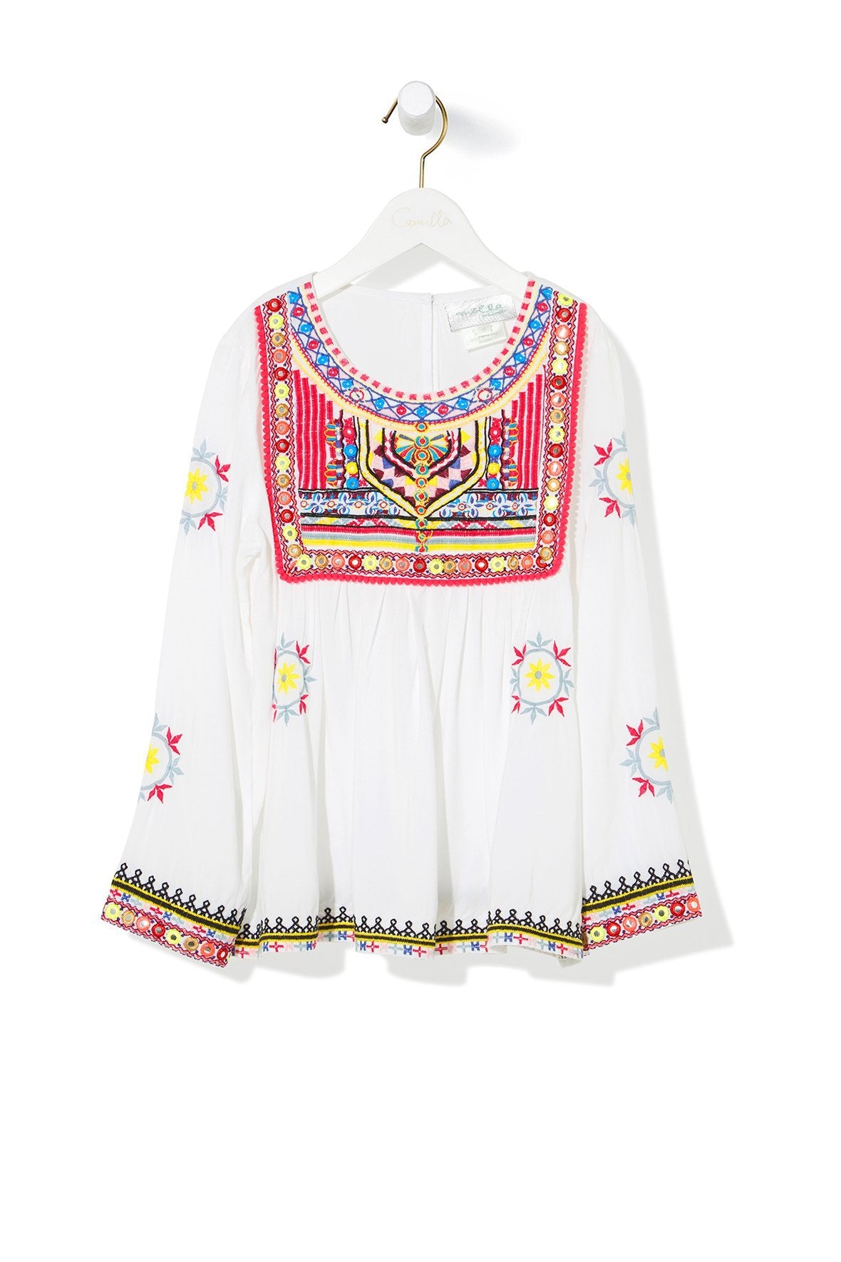 KALBELIA QUEEN KIDS TRIM BLOUSE