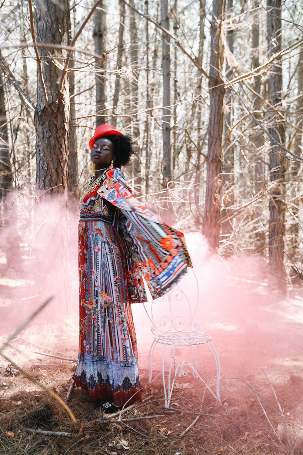 TIE NECK HALTER JUMPSUIT COSTUME PARTY