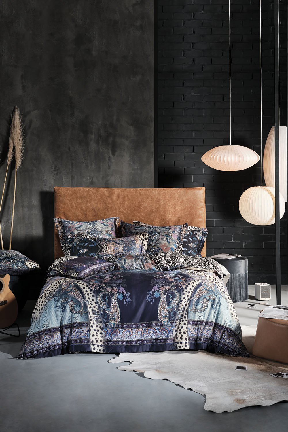 SUPER KING BED QUILT COVER SET FESTIVAL EXPRESS