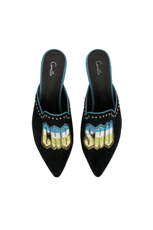 EUS EMBROIDERED SLIPPER PLACEMENT