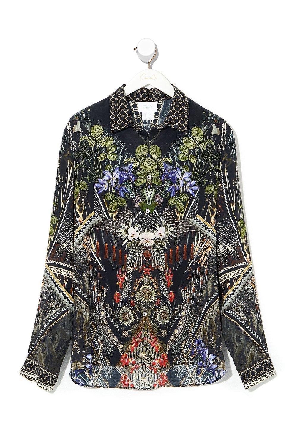 LONG SLEEVE COLLARED SHIRT BOTANICAL CHRONICLES