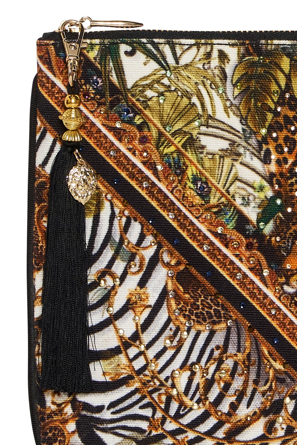 SMALL CANVAS CLUTCH NIGHT WAITING FOR DAY