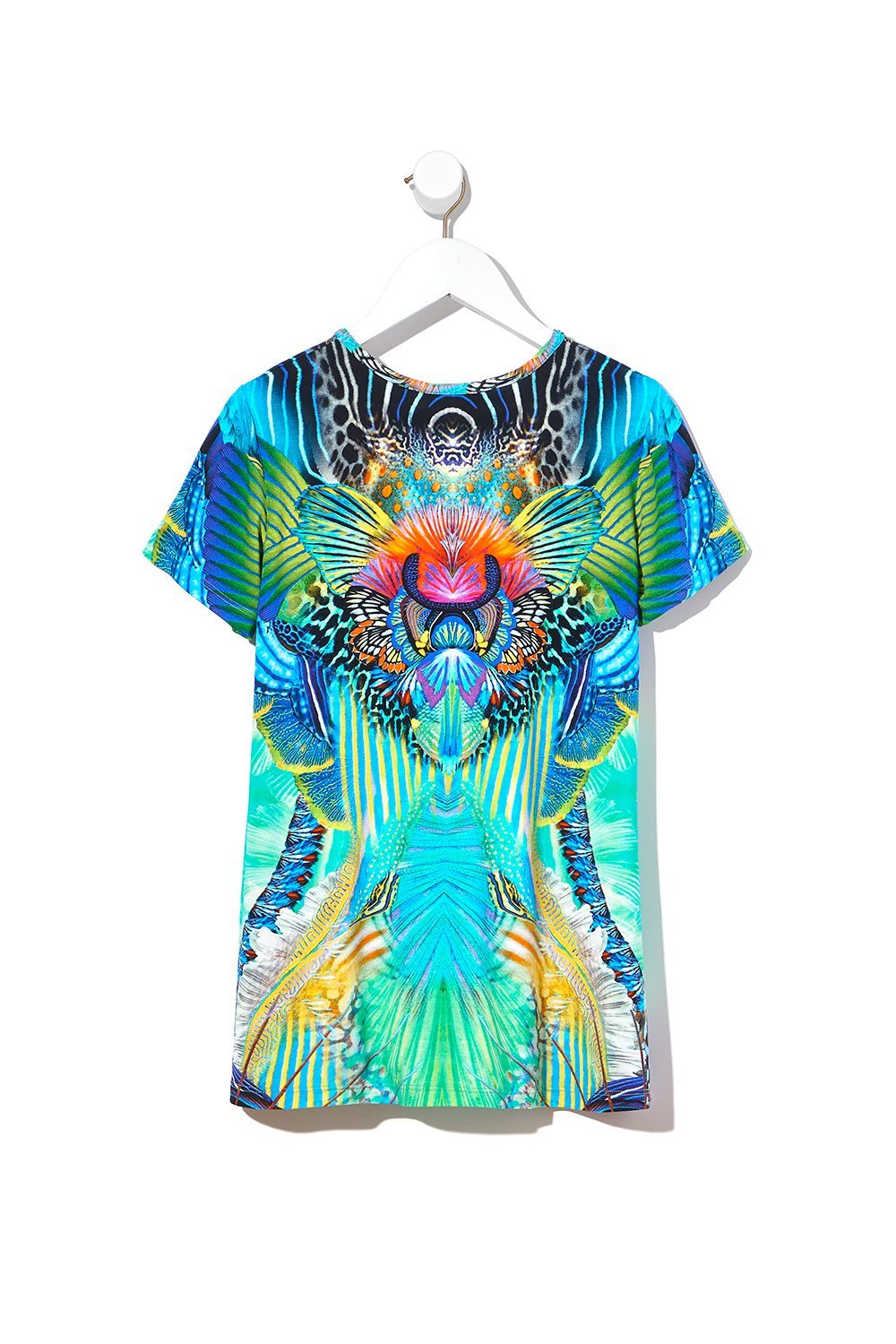 INFANTS TSHIRT DRESS WITH FLARE HEM REEF WARRIOR