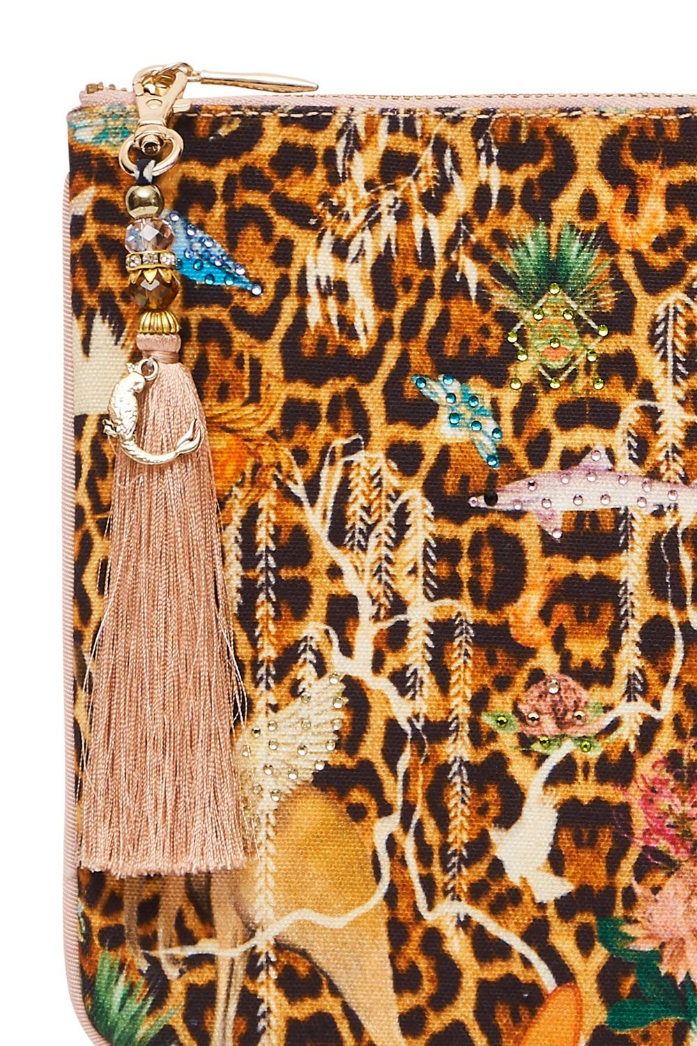 SMALL CANVAS CLUTCH FEUNA ELECTRO