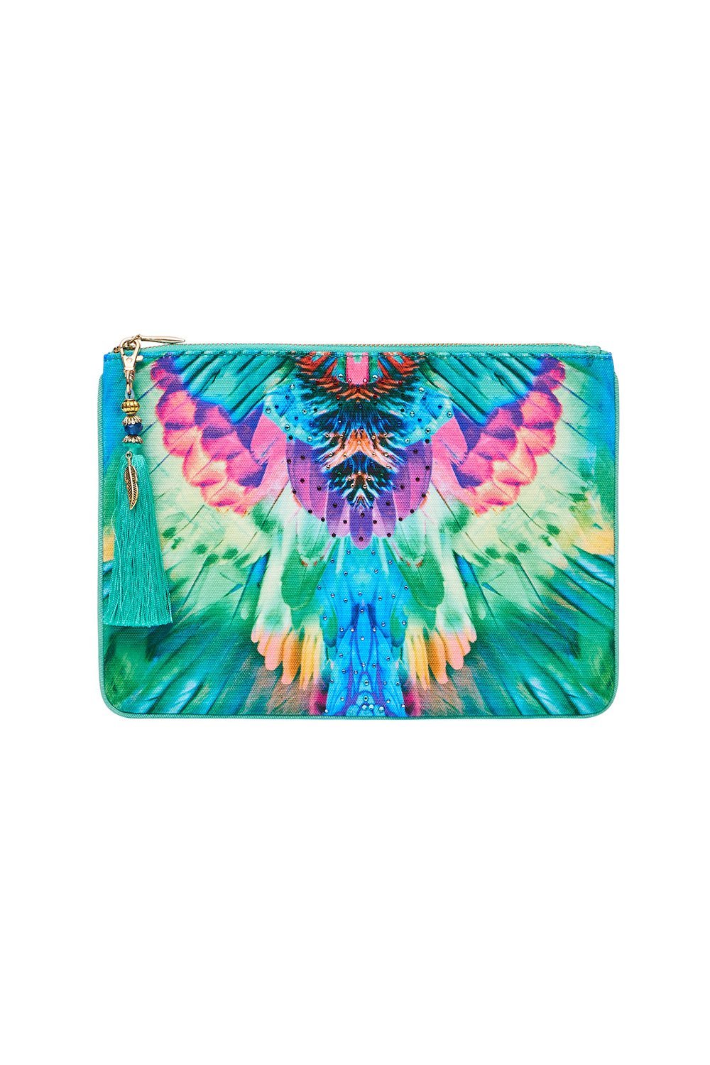 SMALL CANVAS CLUTCH MOTHER XANADU