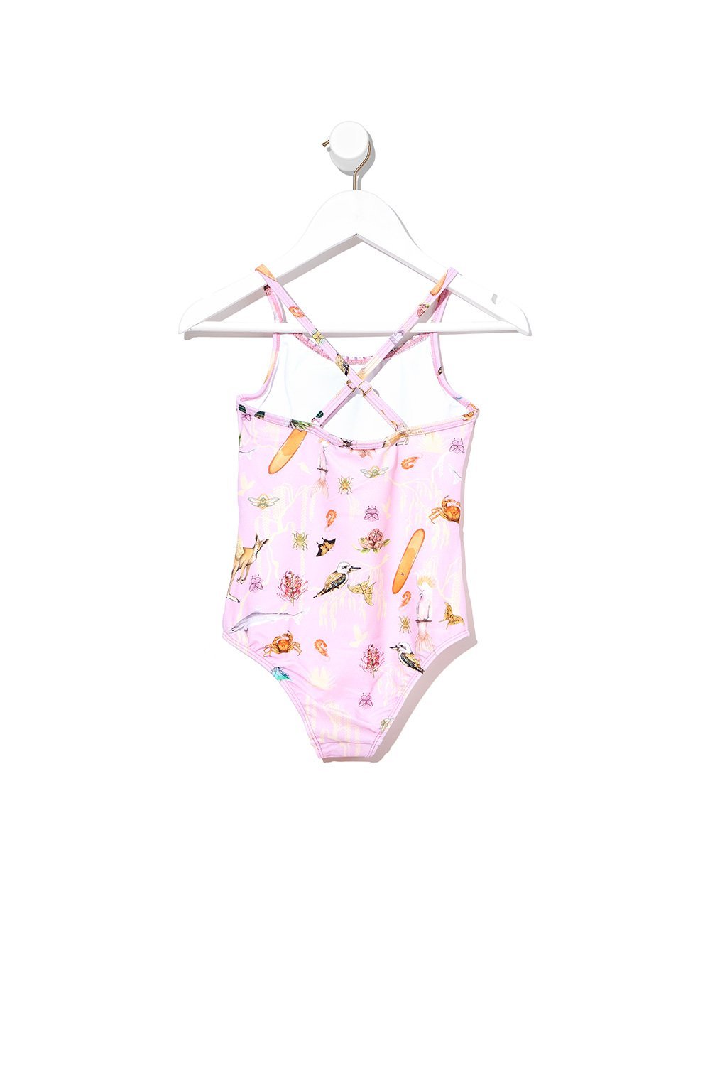 INFANTS ROUND NECK ONE PIECE OVER THE RAINBOW