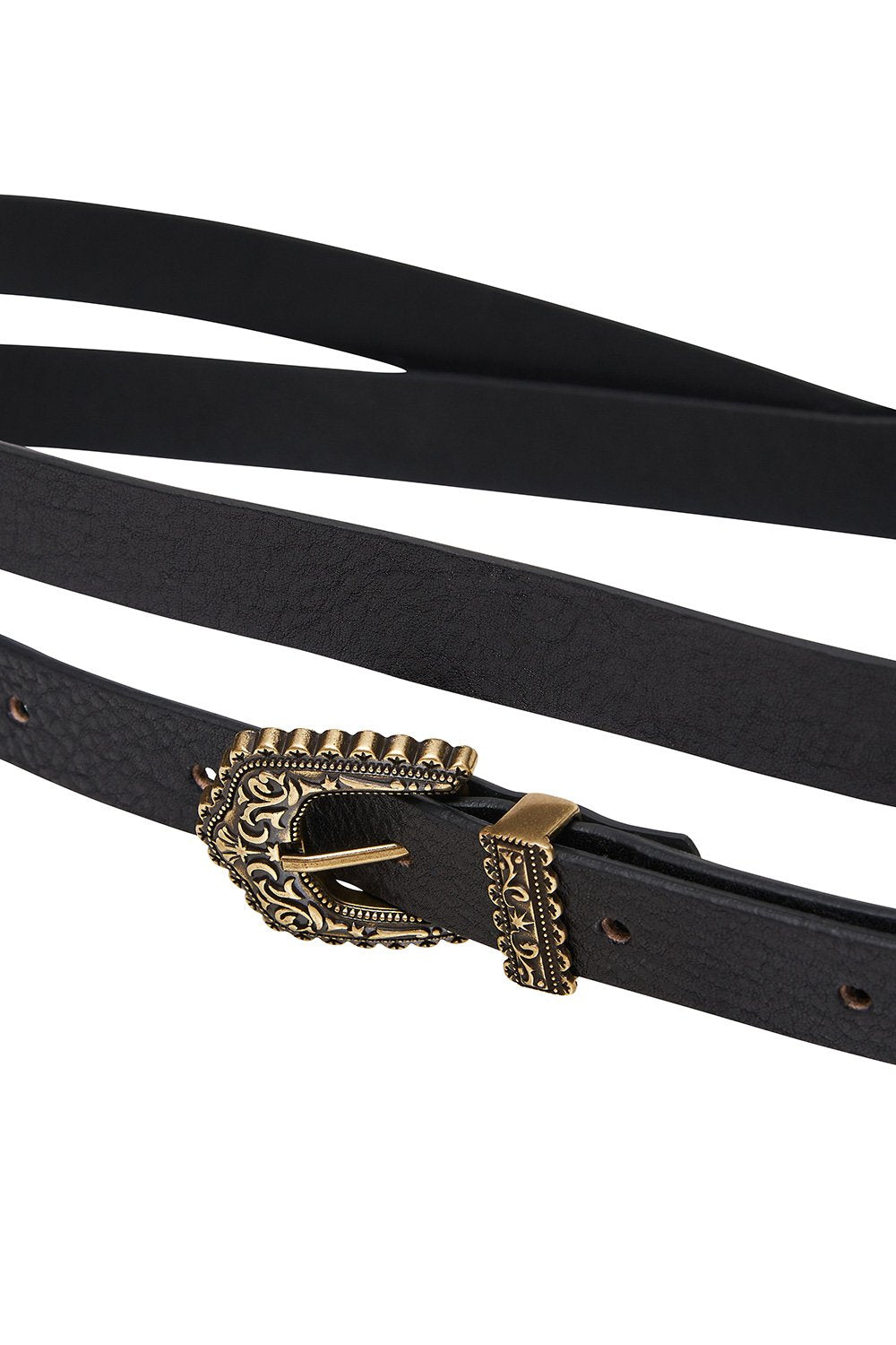 Double Wrap Solid Belt