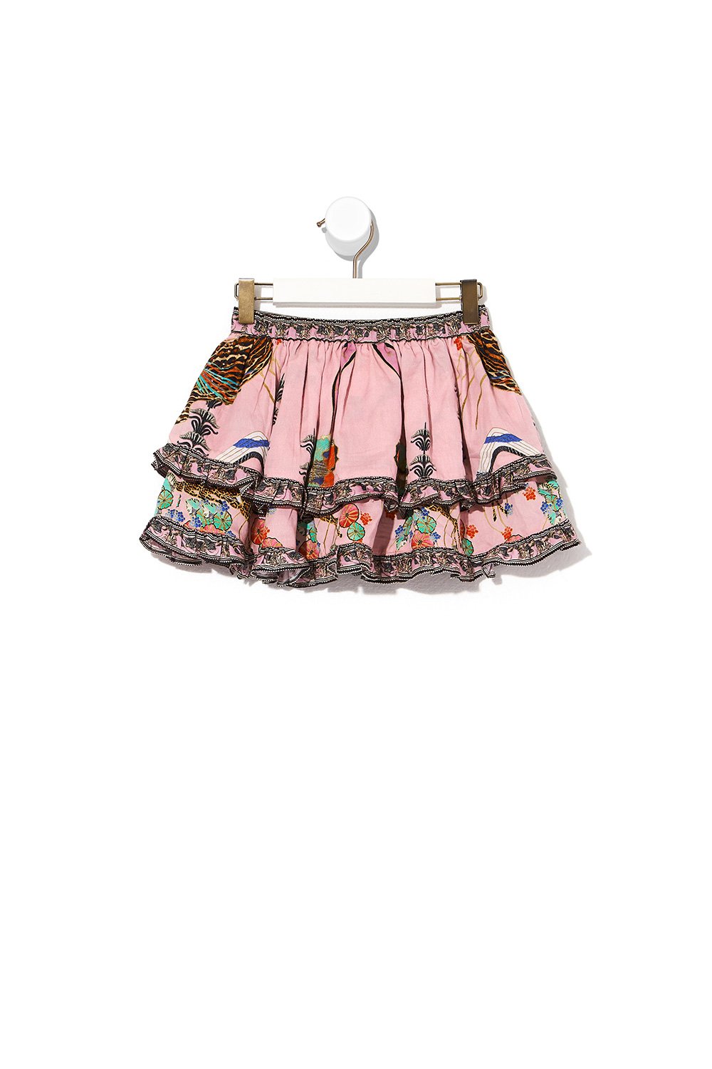 KIDS DOUBLE LAYER FRILL SKIRT ZIBA ZIBA