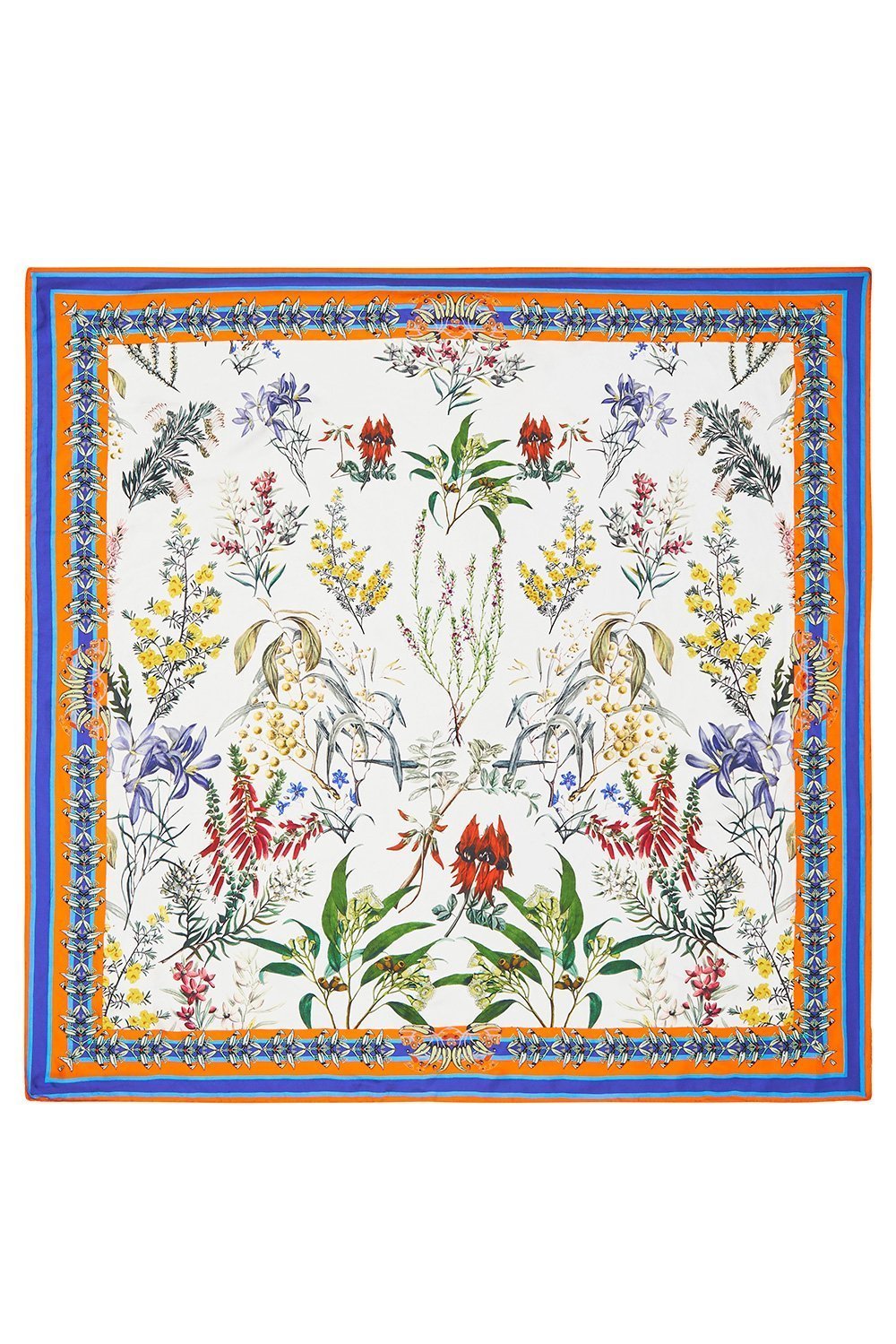 LARGE SQUARE SCARF FLORISTS FLOOR