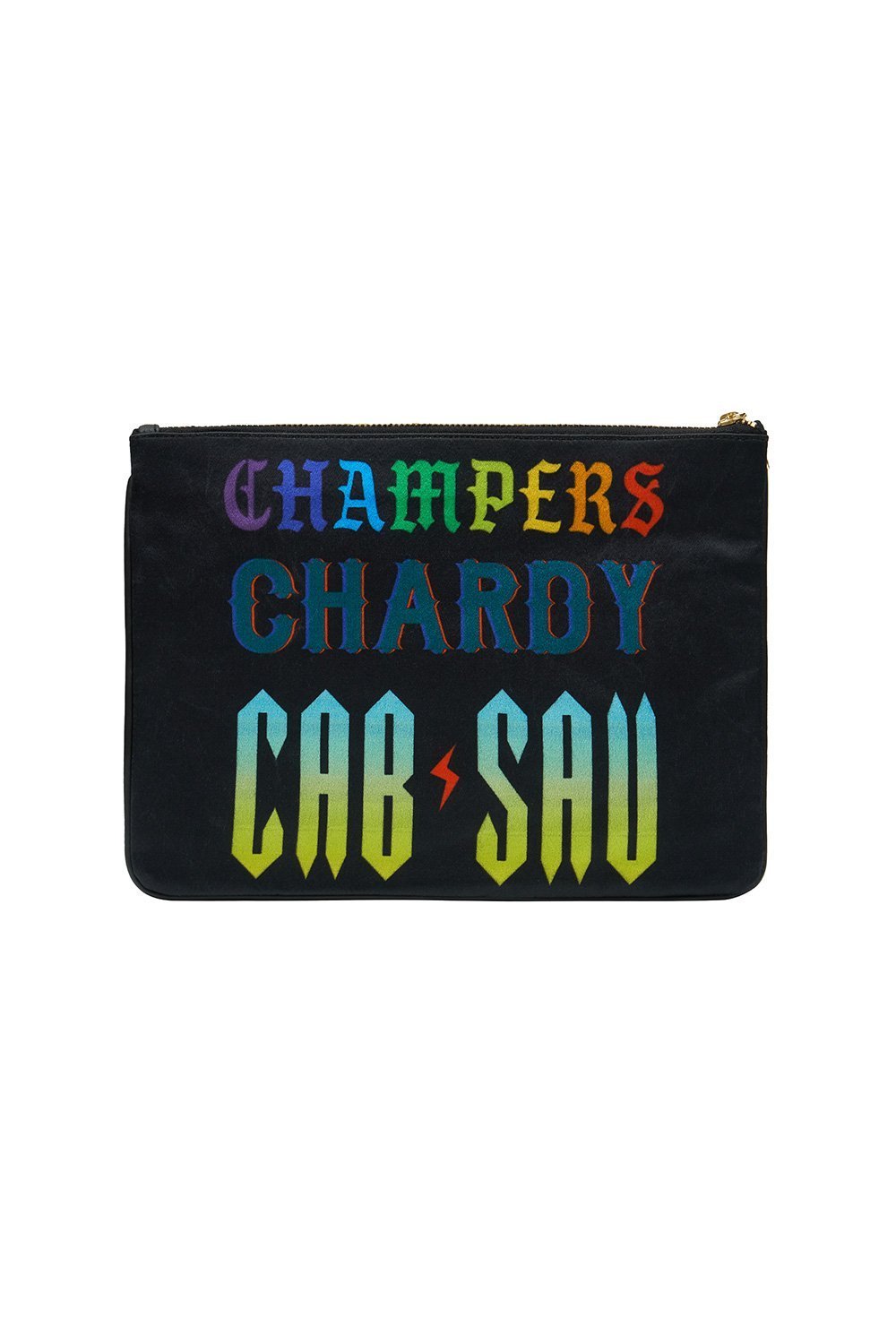 ZIP TOP CLUTCH PLACEMENT