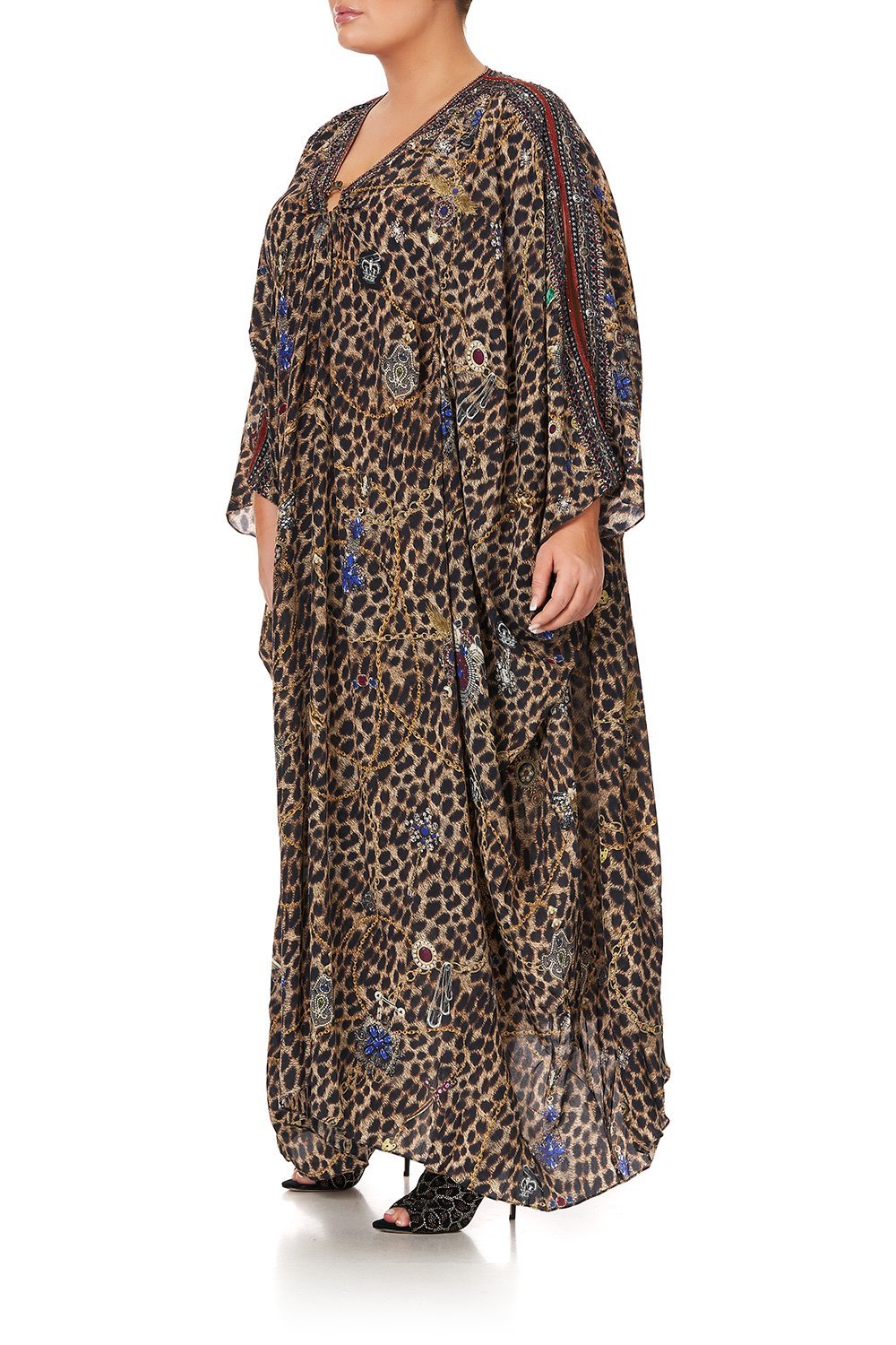 SPLIT SLEEVE KAFTAN WITH HARDWARE POETIC ANARCHY