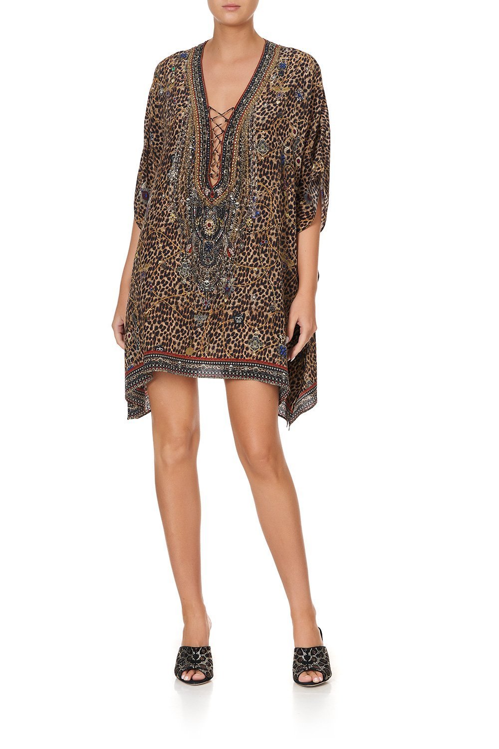 SHORT LACE UP KAFTAN POETIC ANARCHY