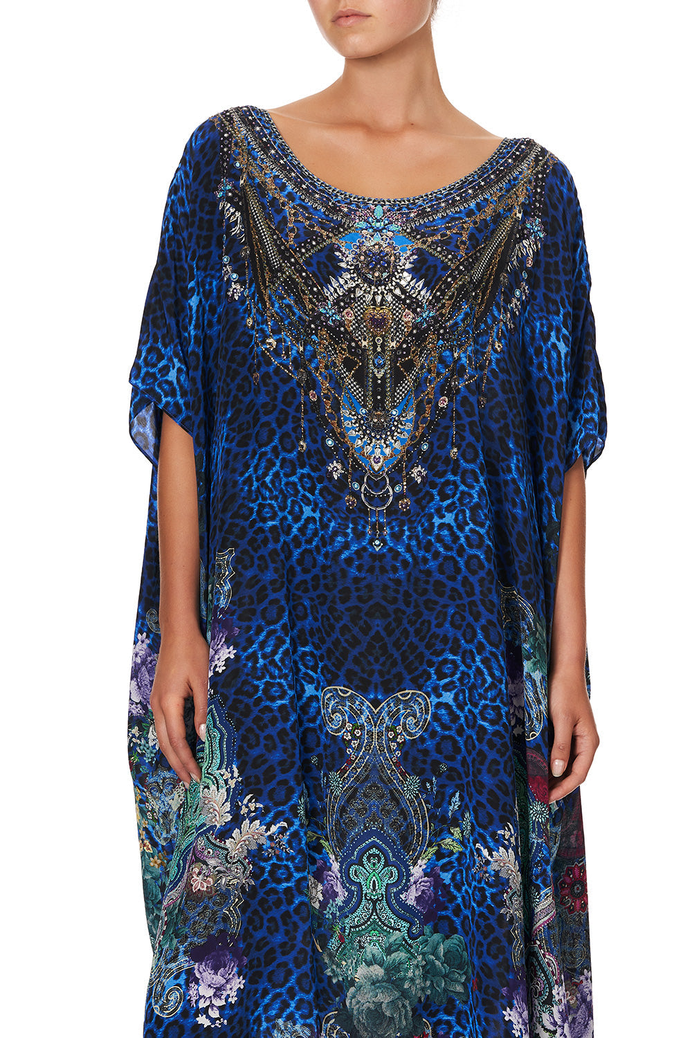 ROUND NECK KAFTAN CAMDEN MOON