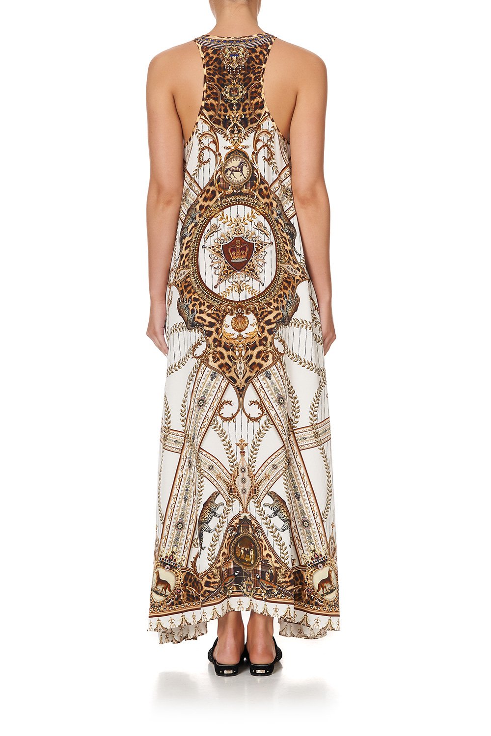 V NECK RACERBACK DRESS MIND YOUR MANOR