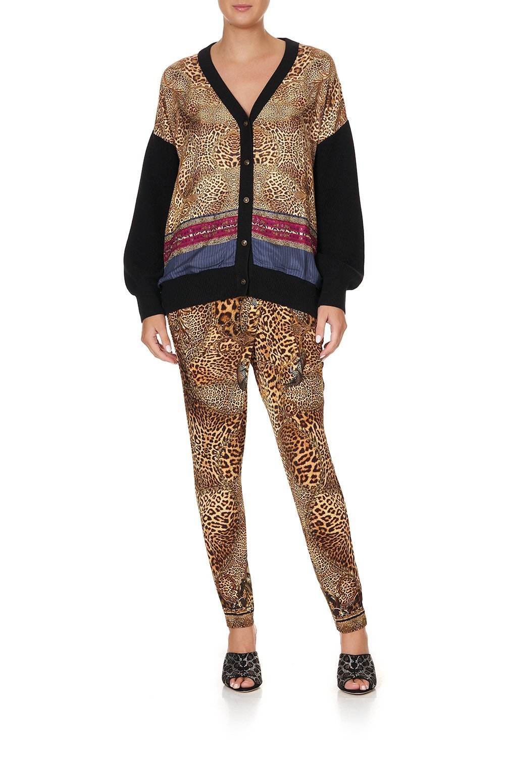 SILK FRONT CARDI LADY LODGE