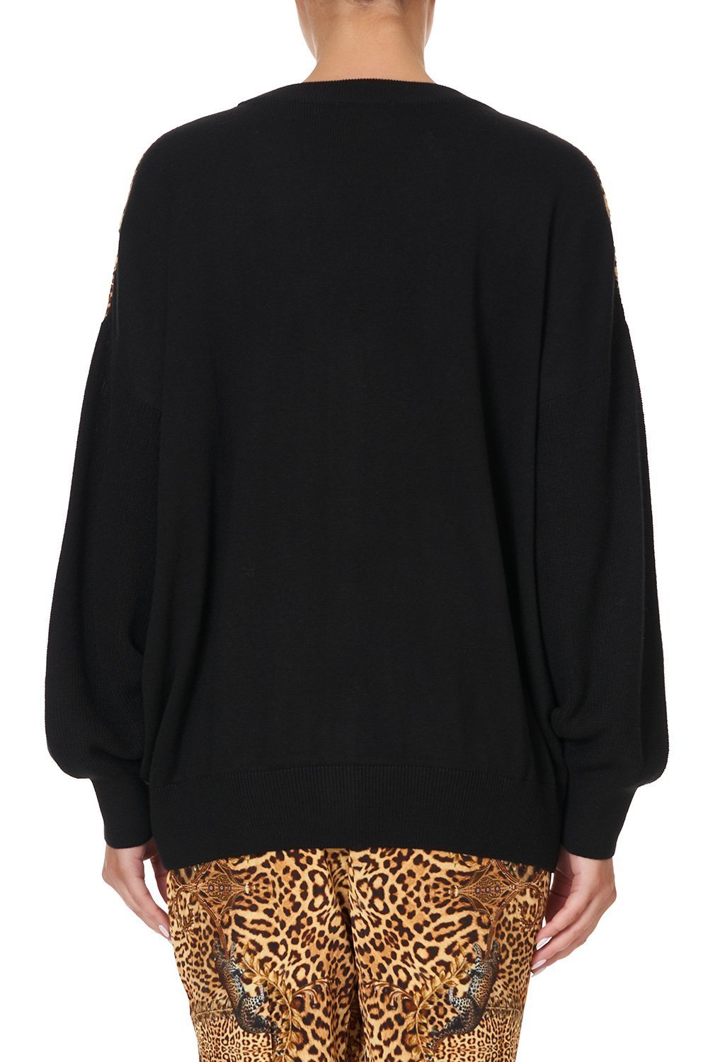 SILK FRONT CARDI LADY LODGE