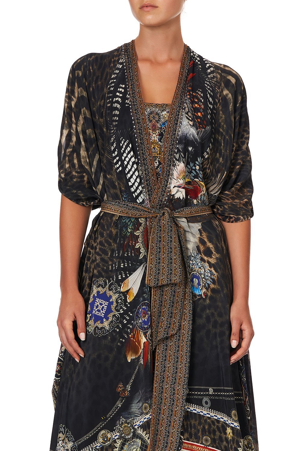 MULTIWEAR DRAPED LAYER TREASURE CHASER