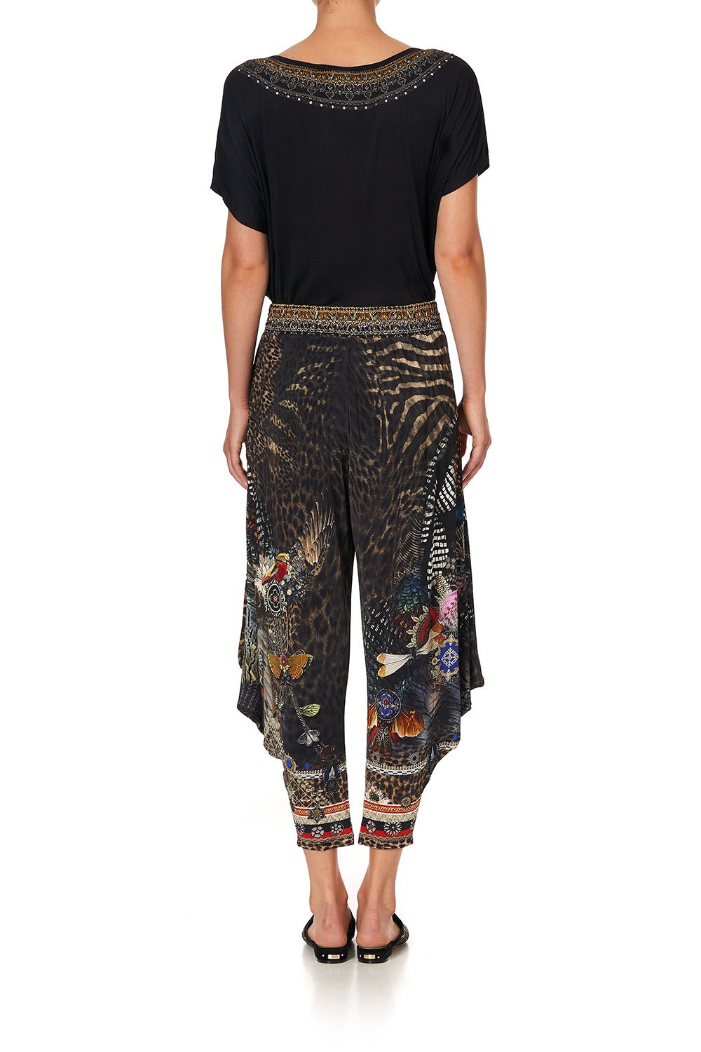 JERSEY DRAPE PANT WITH POCKET TREASURE CHASER
