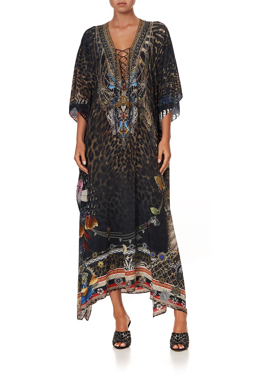 LACE UP KAFTAN TREASURE CHASER