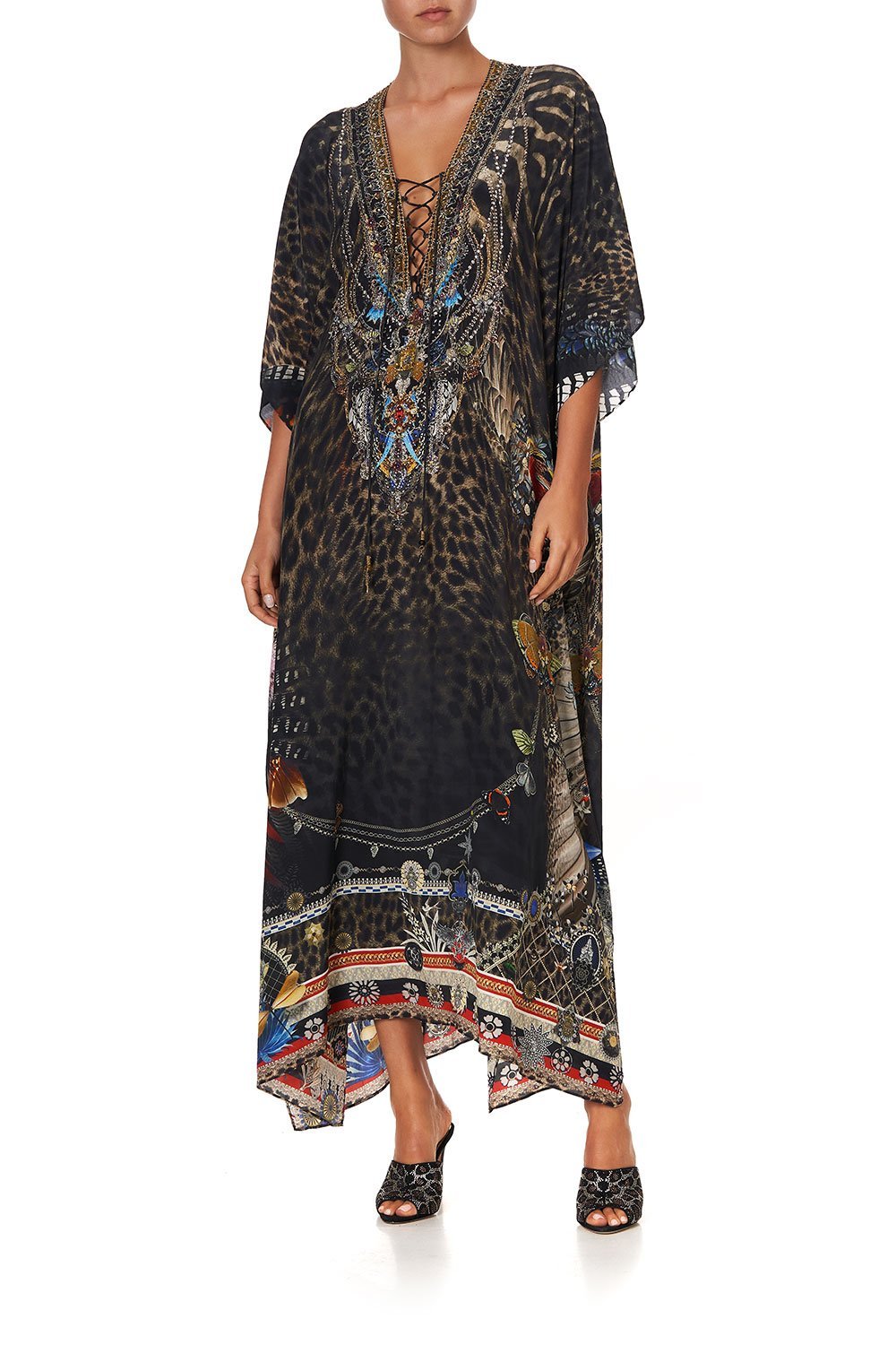 LACE UP KAFTAN TREASURE CHASER