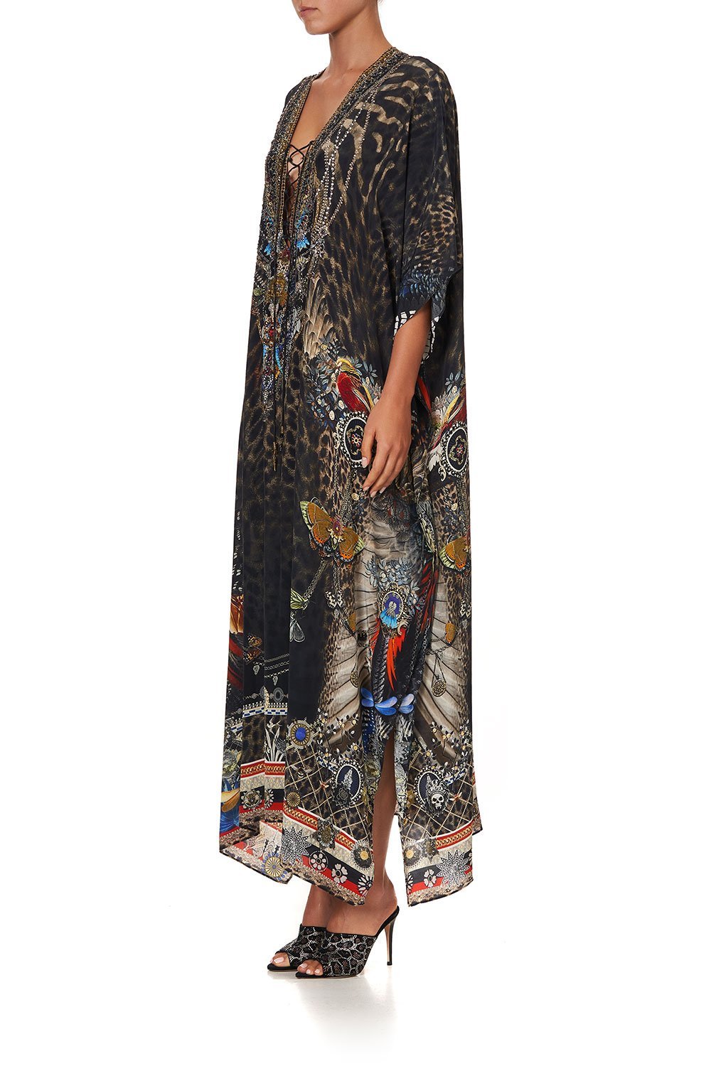 LACE UP KAFTAN TREASURE CHASER