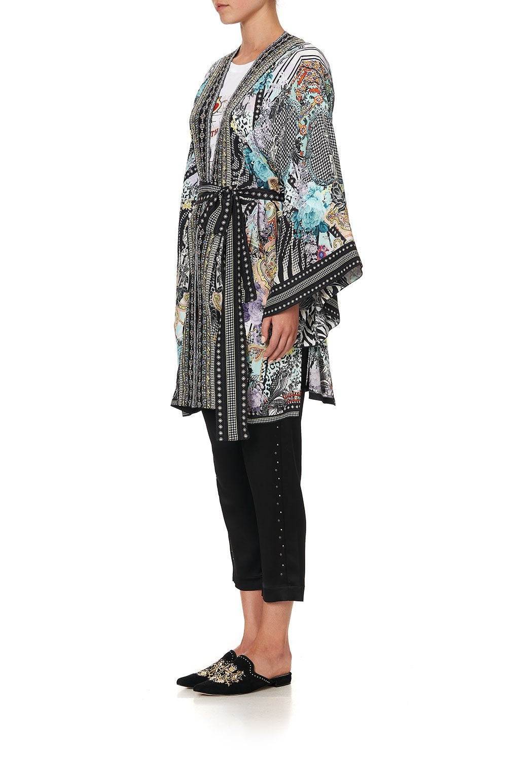 KIMONO WITH TIE BELT THINK KINKS