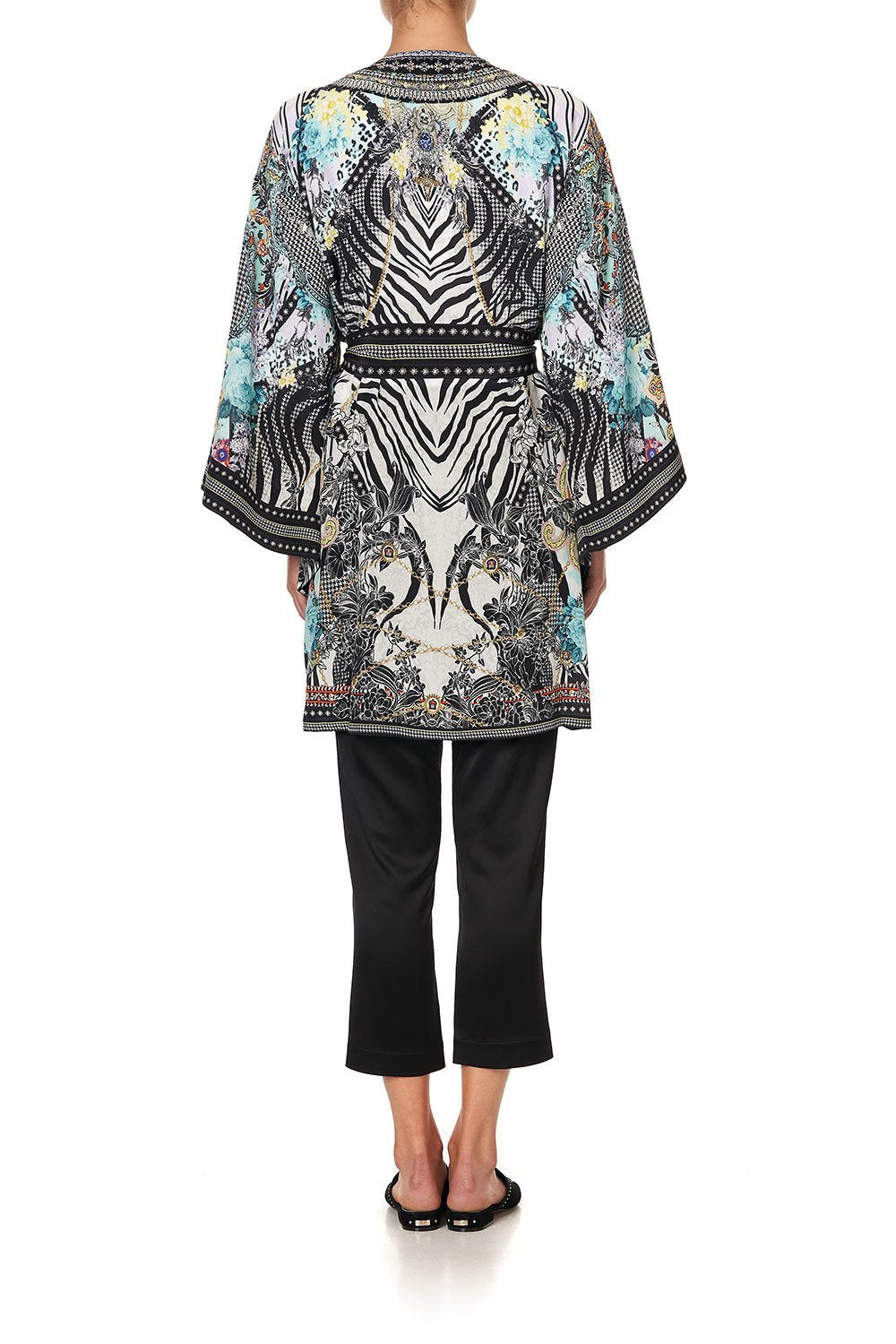 KIMONO WITH TIE BELT THINK KINKS