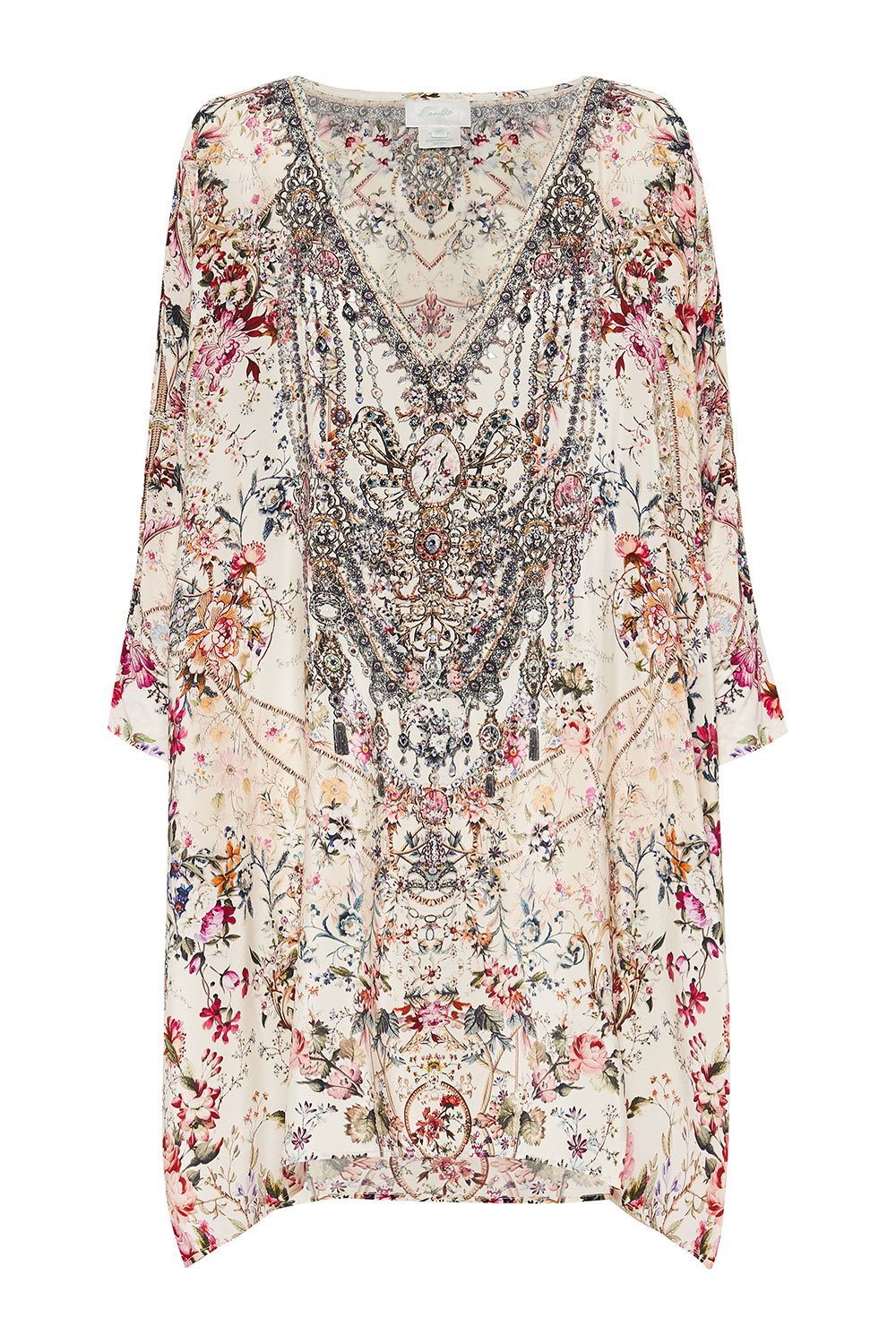 SHORT KAFTAN WITH CUFF LONDON LOOMS