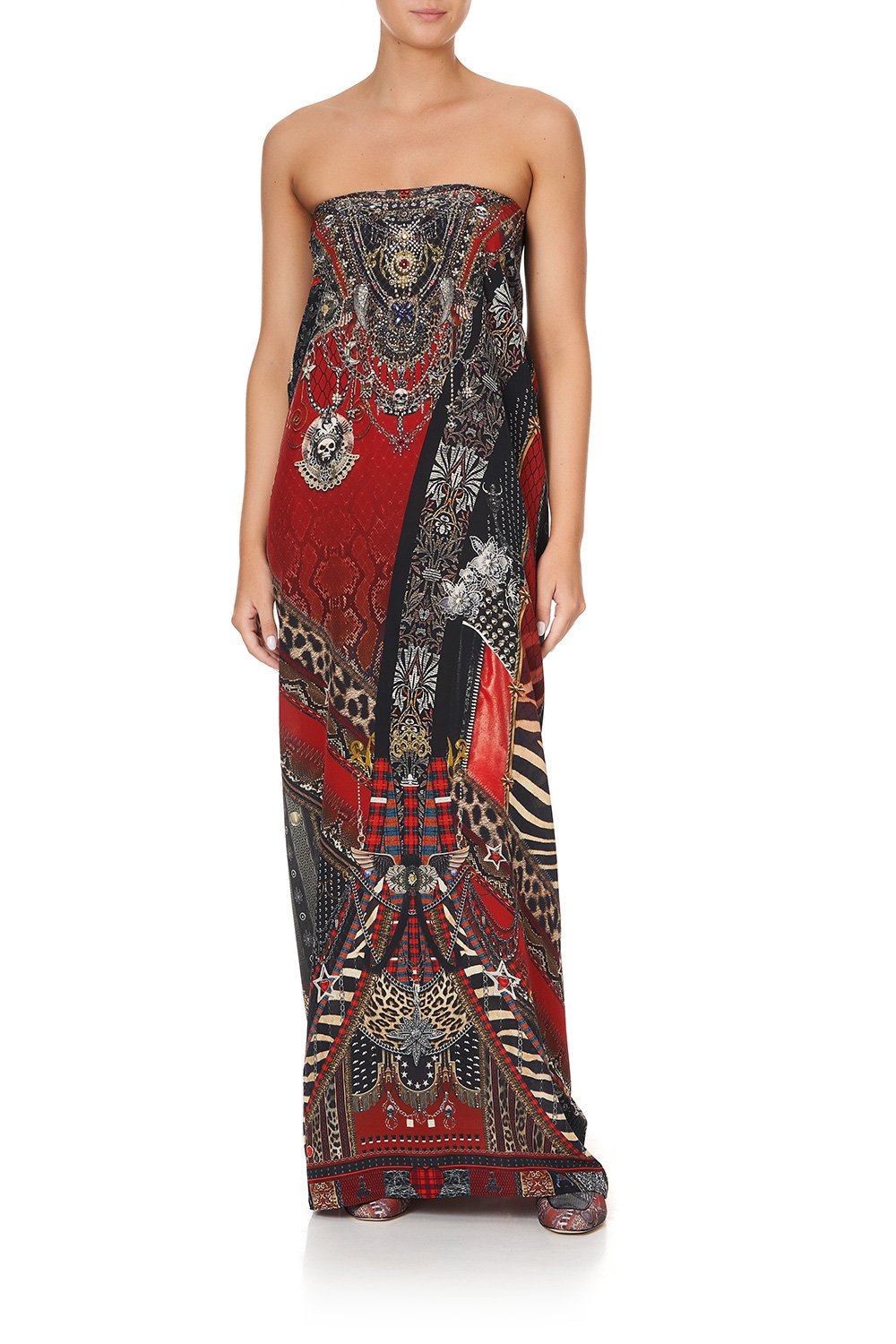 ROUND NECK KAFTAN LONDON CALLING