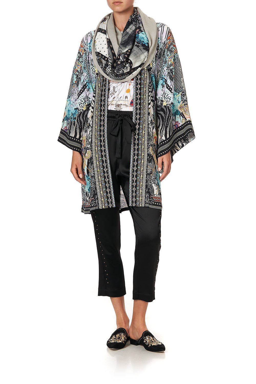 KIMONO WITH TIE BELT THINK KINKS