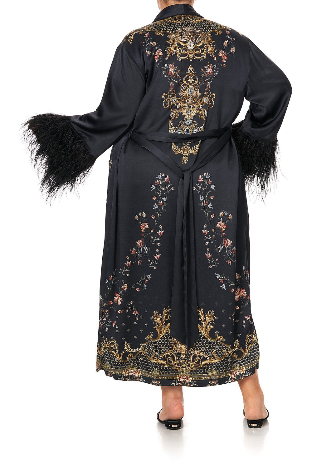 LONG ROBE WITH FLARED SLEEVE ABINGDON PALACE