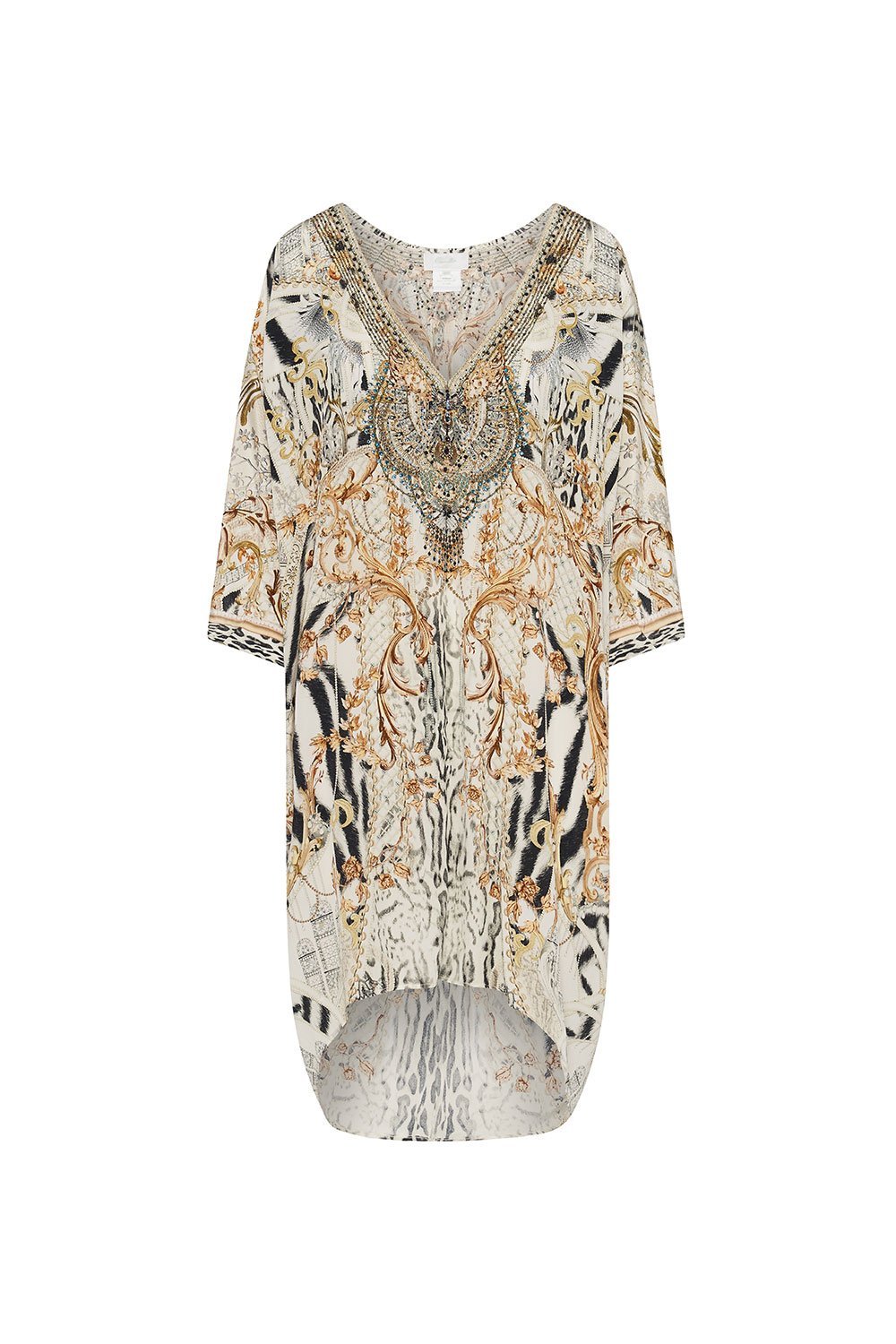 SHORT KAFTAN WITH RAGLAN SLEEVE GATES OF GLORY