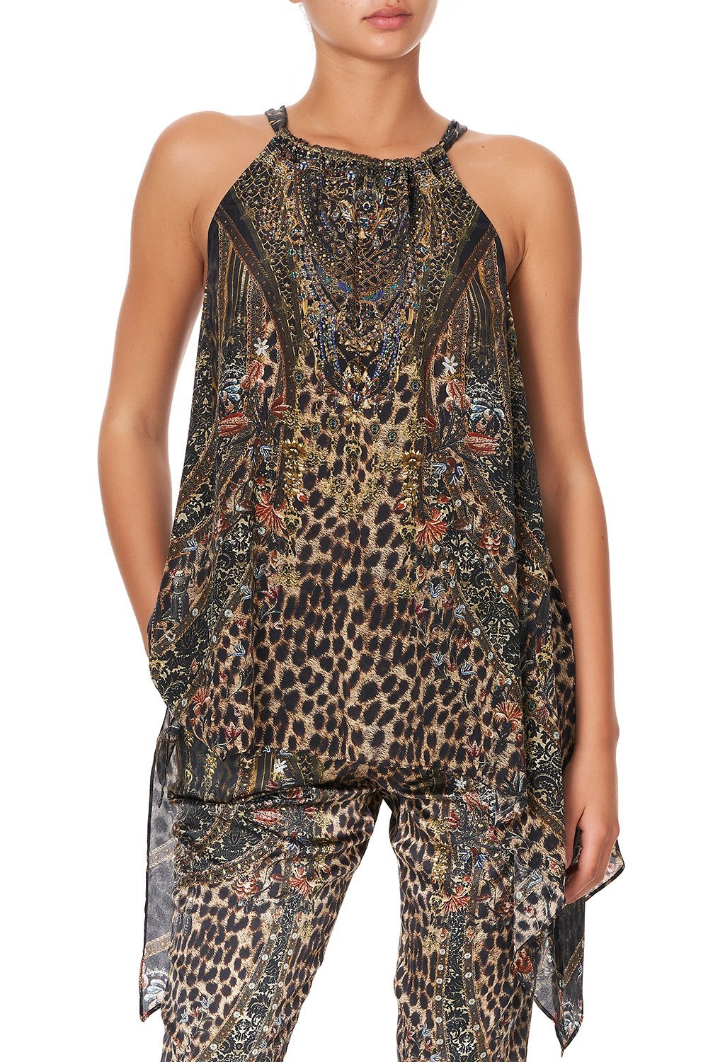 DRAWSTRING NECK TANK ABINGDON PALACE