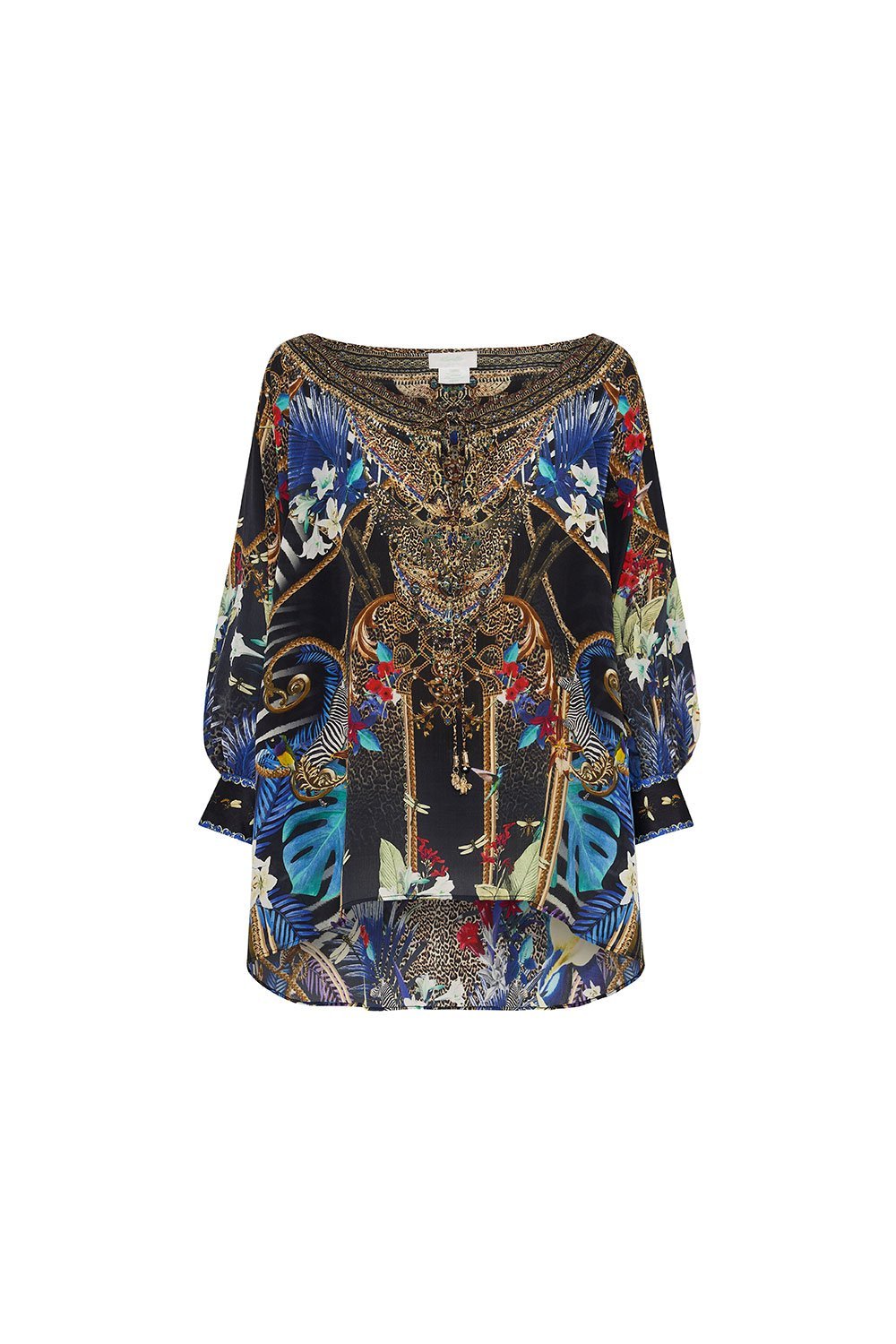 RAGLAN SLEEVE BLOUSE WITH CUFF RAINBOW ROOM