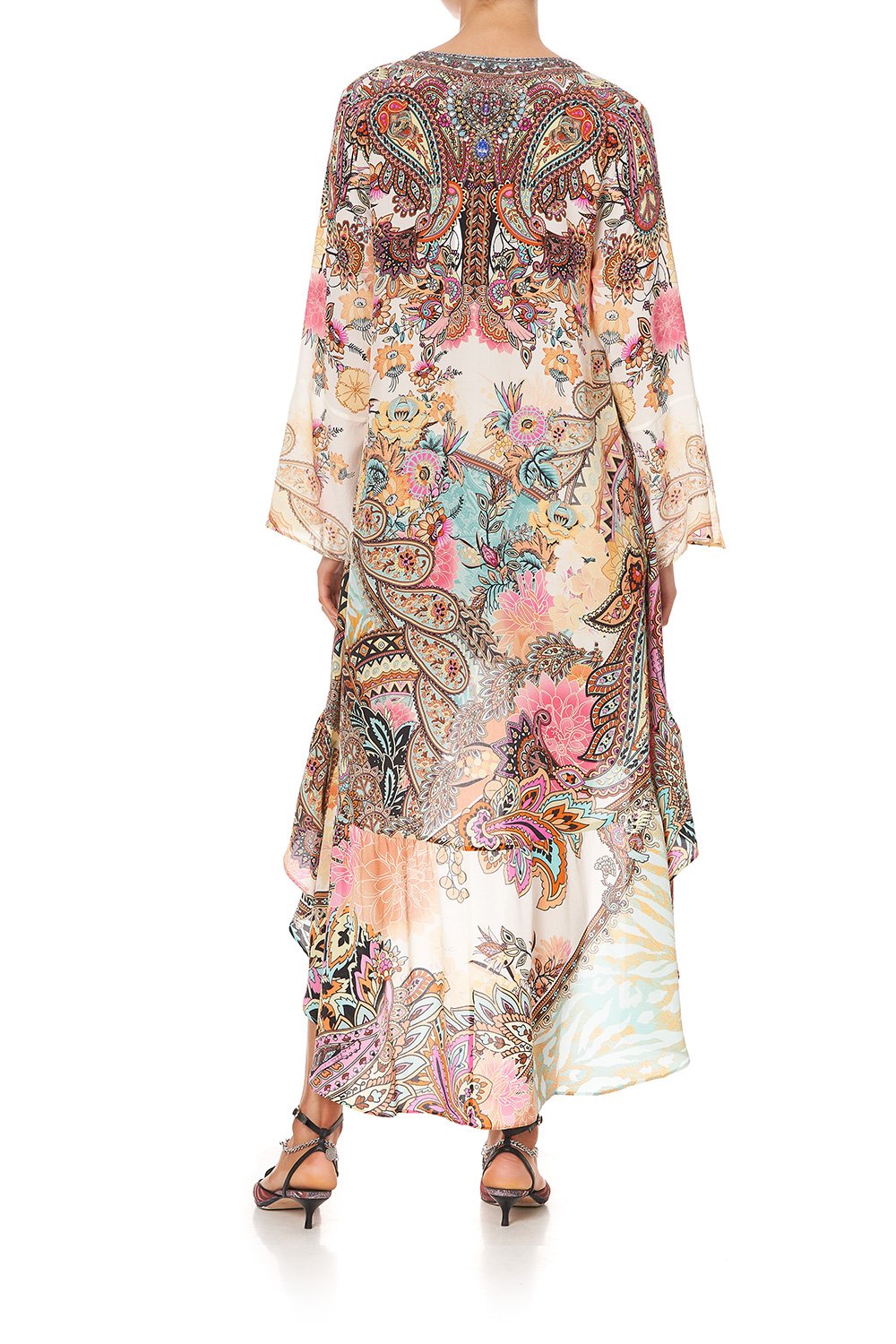 SHORT DRESS WITH HIGH LOW HEM CARNABY DISCO