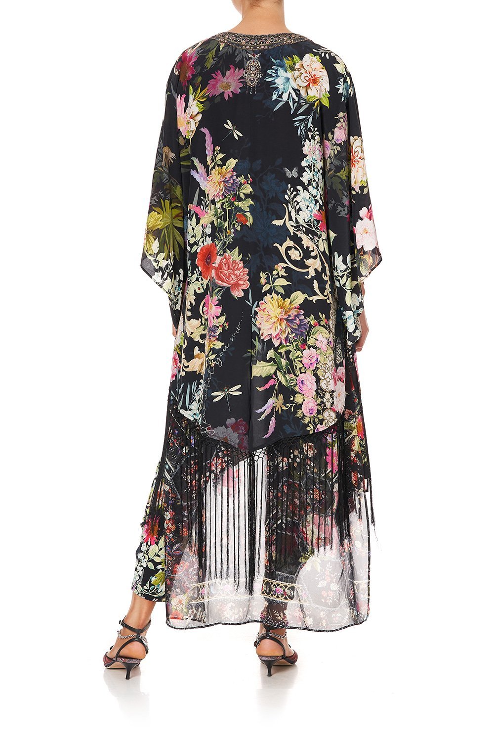 KIMONO WITH LONG UNDER LAYER HAMPTON HIVE